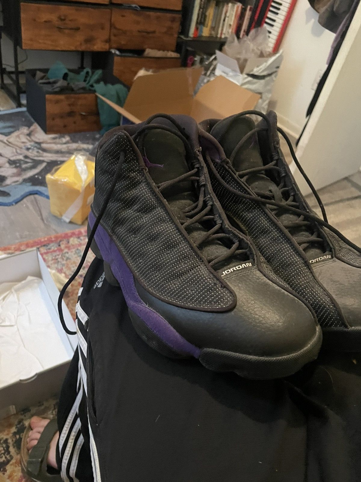Jordan Brand Jordan 13 Court Purple Size US 12 / EU 45 - 1 Thumbnail