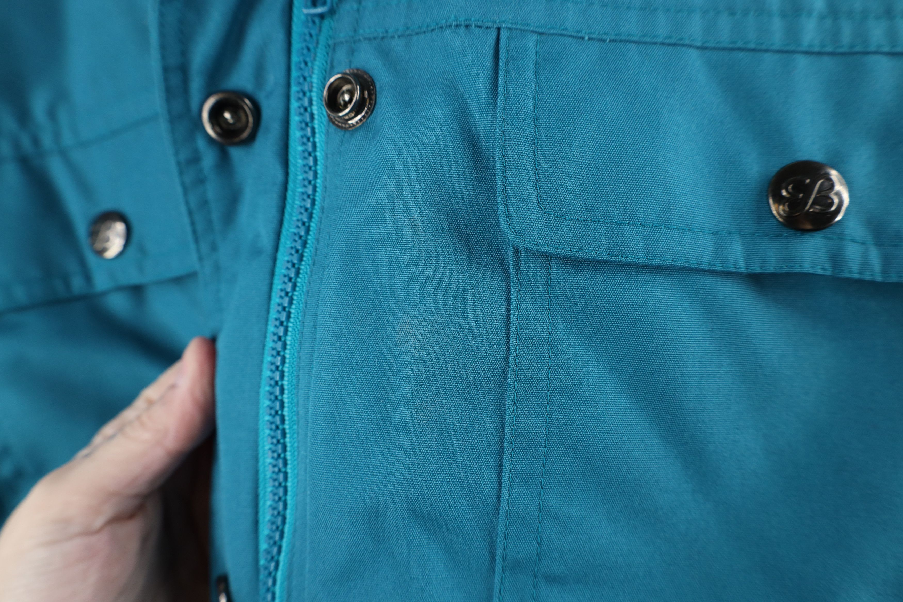 Eddie Bauer × Vintage Vintage 90s Eddie Bauer Down Fill Puffer Vest Jacket Teal Size L / US 10 / IT 46 - 4 Thumbnail