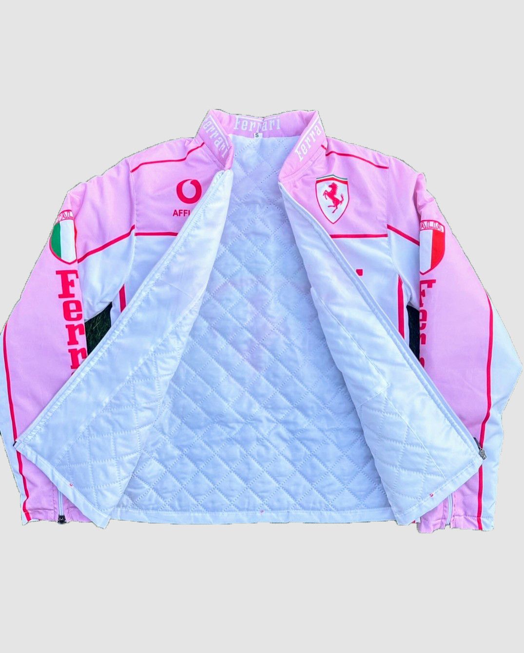 Ferrari 🔥 FERRARI Y2K ADULT F1 RACING JACKET VINTAGE STREETWEAR Size XXL / US 16-18 / IT 52-54 - 3 Thumbnail