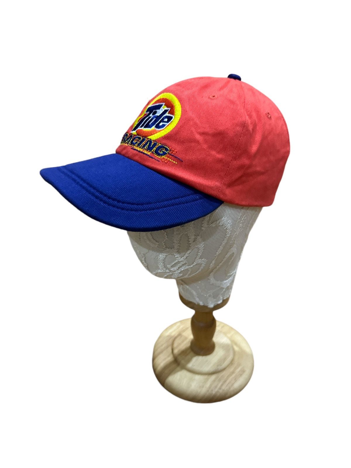 Japanese Brand × Vintage EMBROIDERED TIDE RACING CAP RARE Size ONE SIZE - 3 Thumbnail