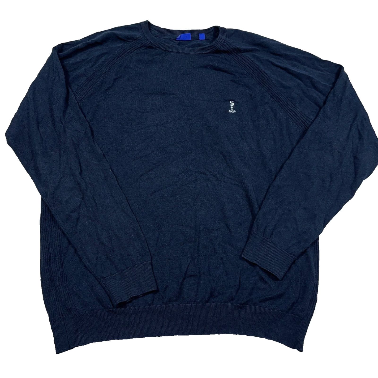 Footjoy FootJoy Sweater Men XL Black Pullover Wool Blend Knit Mock Neck Zip Embroidered Logo Golf Outdoor Classic Lightweight All Seasons Size US XL / EU 56 / 4 - 2 Thumbnail