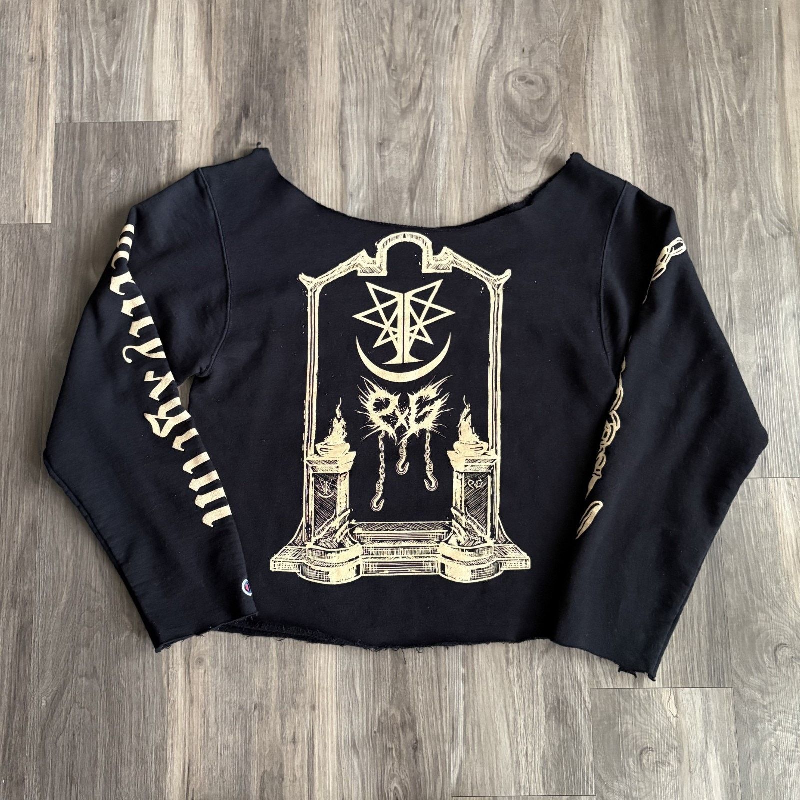 Champion Ingested Pretty X Grim Crewneck Sweatshirt Size M Champion Size US M / EU 48-50 / 2 - 2 Thumbnail
