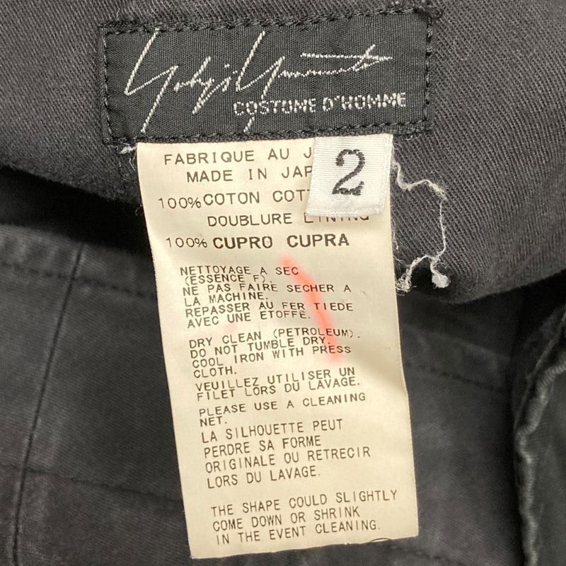 Yohji Yamamoto Yohji Yamamoto COSTUME D’HOMME tapered pants Size US 29 - 7 Thumbnail