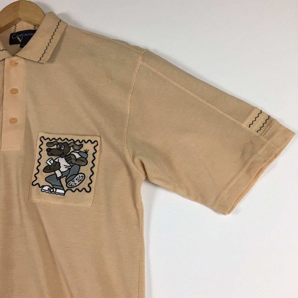 Valentino Vintage Calro Valentino Polo Tee Size US M / EU 48-50 / 2 - 4 Thumbnail