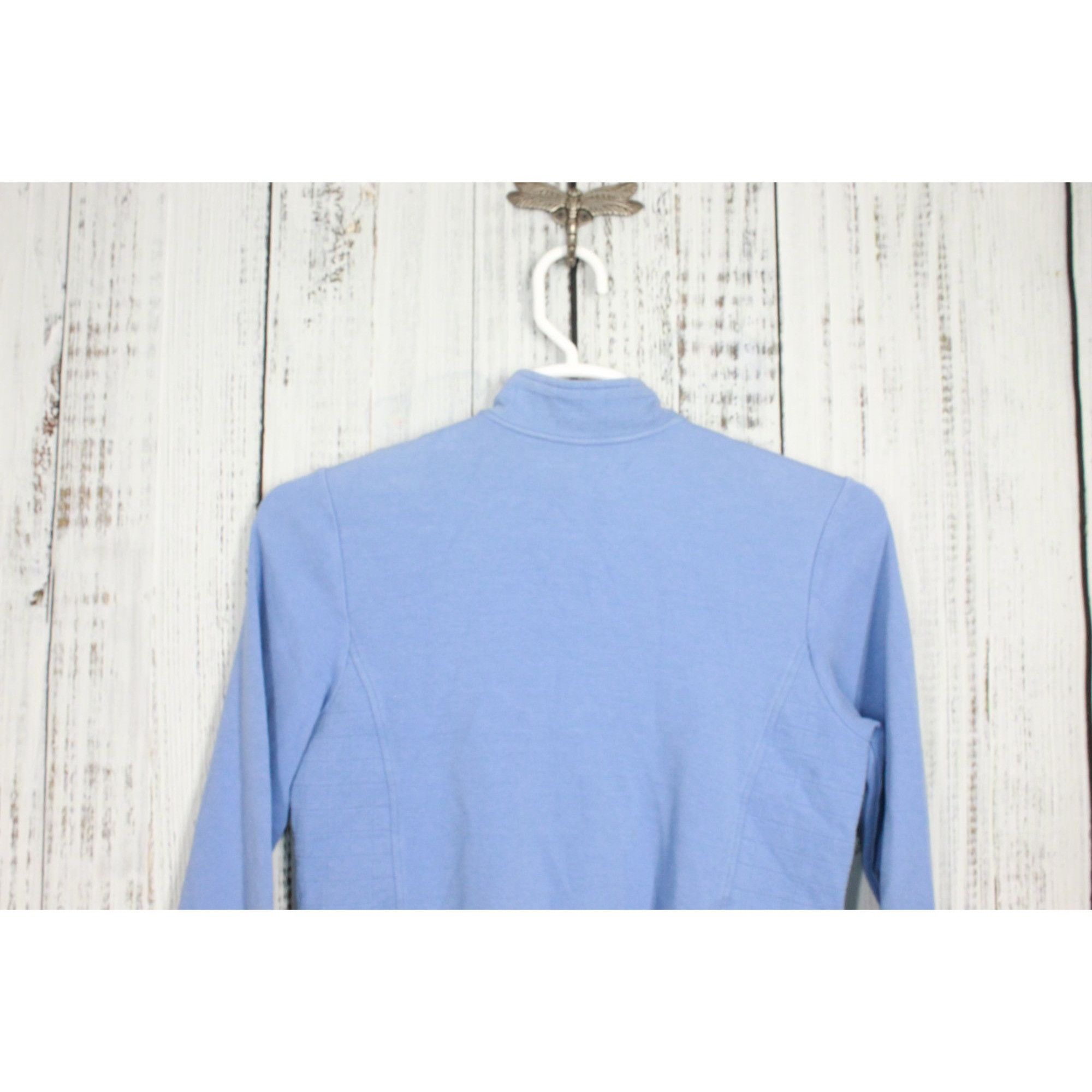 Other Appleseeds Blue Zip Lightweight Jacket Women’s SP Size S / US 4 / IT 40 - 7 Thumbnail