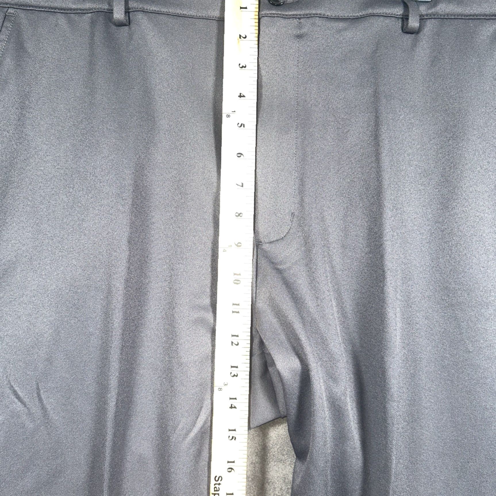 Vintage Greg Norman Pants Men 40x30 Gray Straight Performance Tech Chino Pan ts Size US 40 / EU 56 - 5 Thumbnail