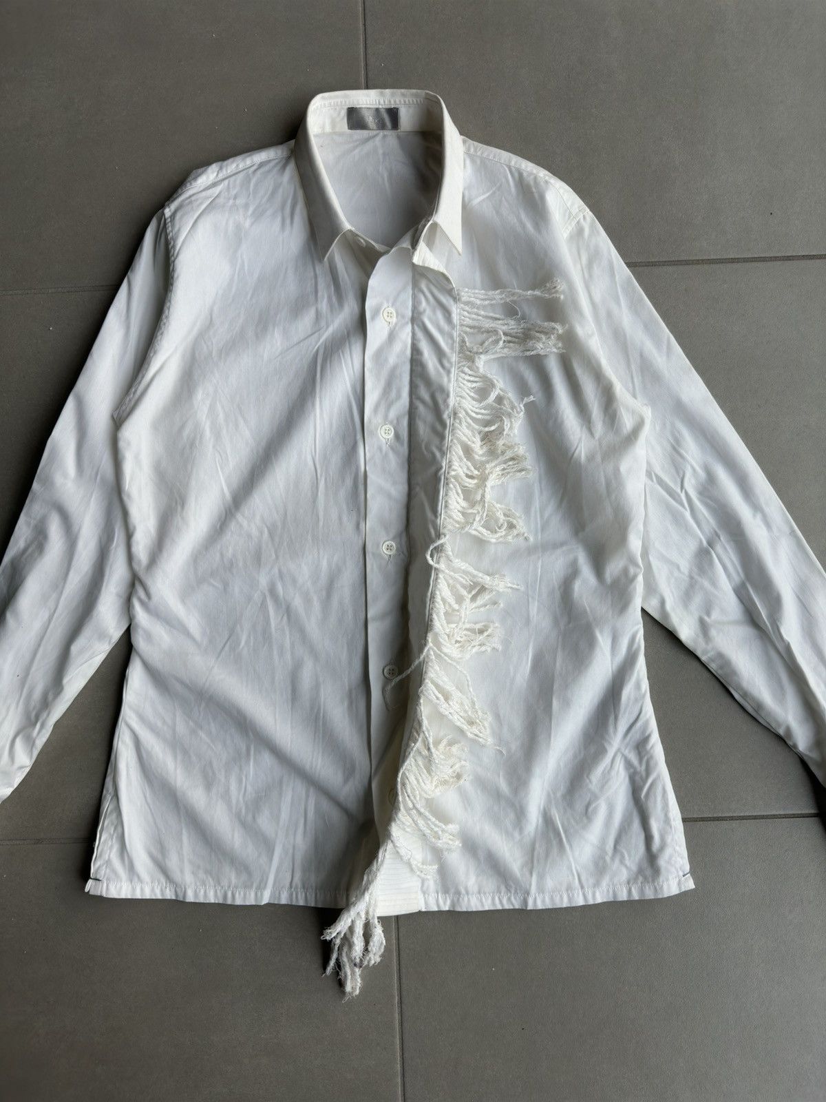 Dior Homme A/W 2002 “Reflexion” Fringed Shirt