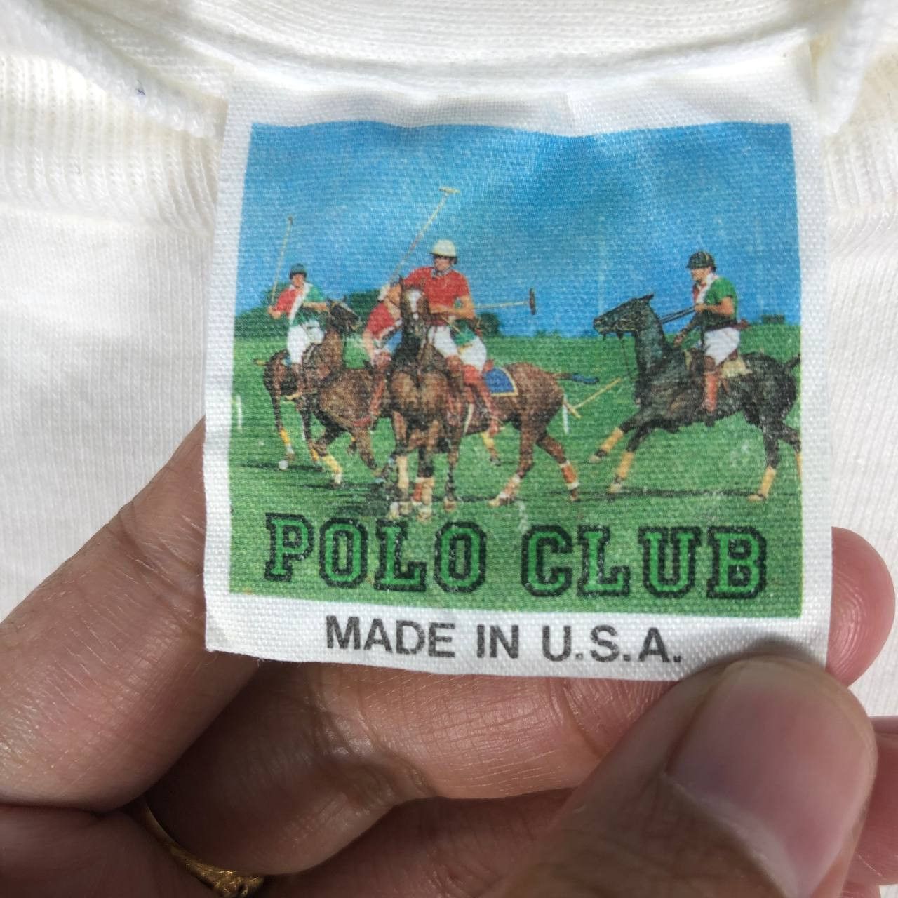 Beverly Hills Polo Club Vintage Polo Club White Tee Size US M / EU 48-50 / 2 - 6 Thumbnail