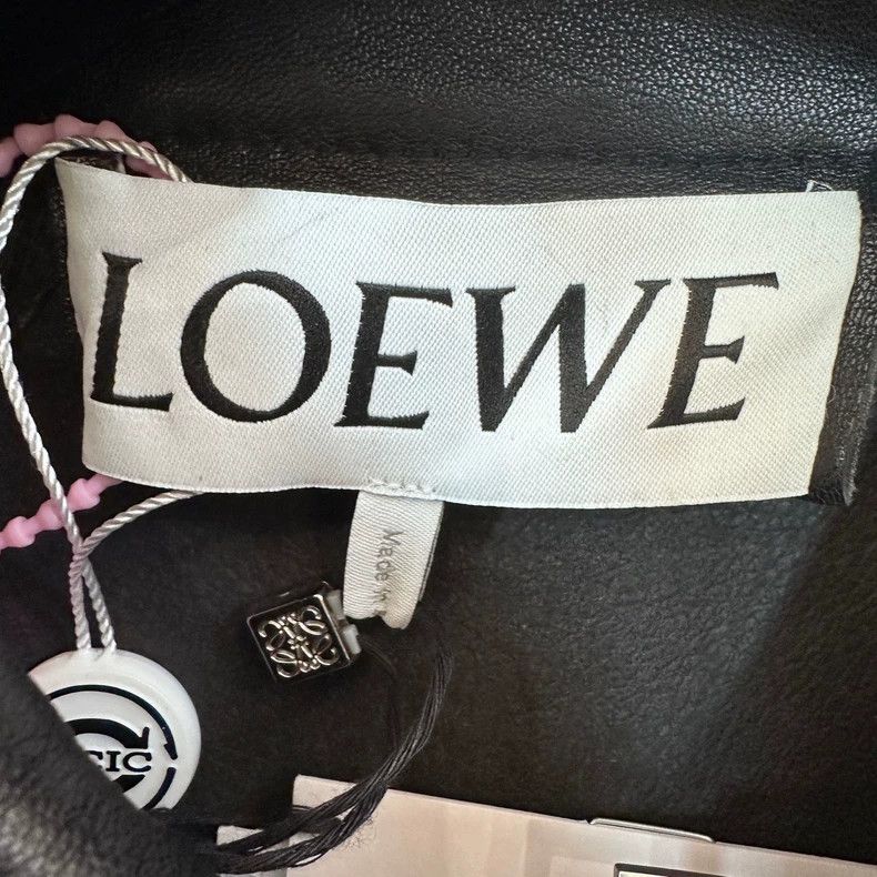 Loewe LOEWE size48 Napa leather long-sleeved shirt Size US M / EU 48-50 / 2 - 5 Thumbnail