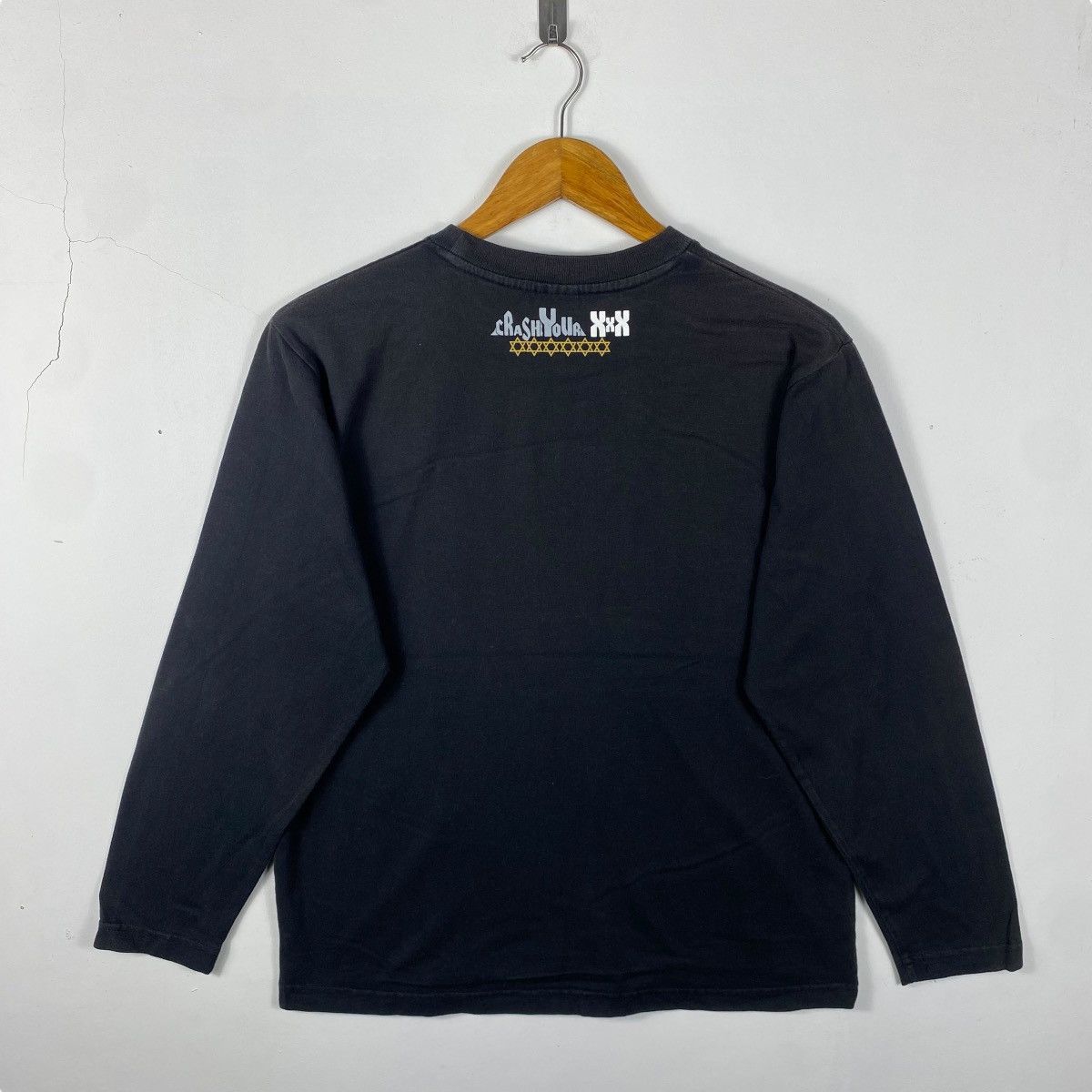 Japanese Brand Vintage ECSTASY FOR LOVE Crash Your Xxx Longsleeve Faded Tee Size US M / EU 48-50 / 2 - 4 Thumbnail