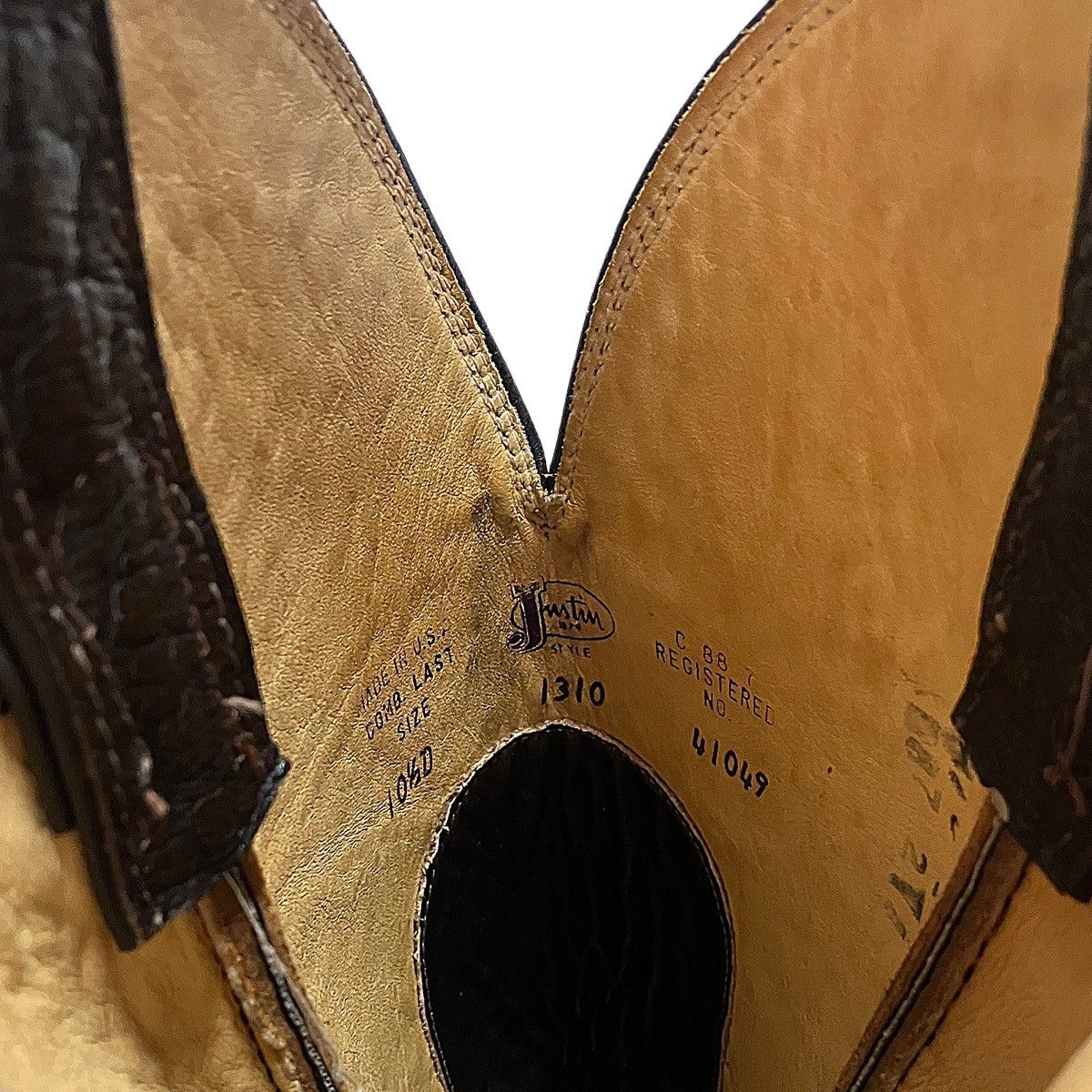 Vintage Vintage Justin Cowboy Boots Size US 10.5 / EU 43-44 - 6 Thumbnail