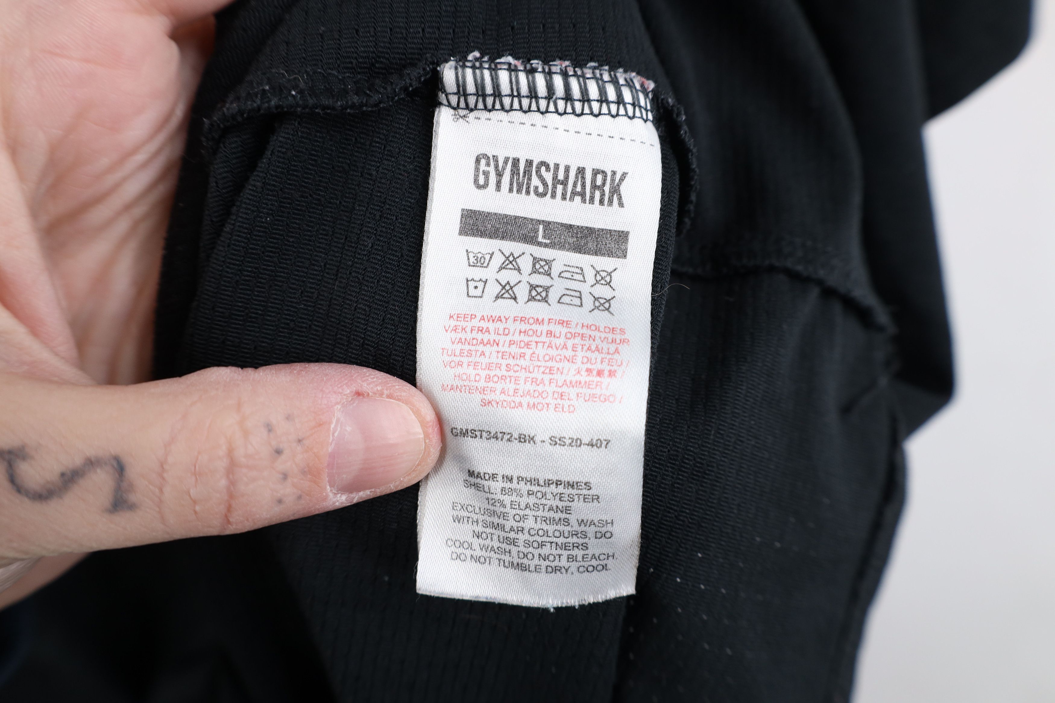 Gymshark Gymshark Lightweight Running Jogging Gym Training T-Shirt Size US L / EU 52-54 / 3 - 10 Thumbnail
