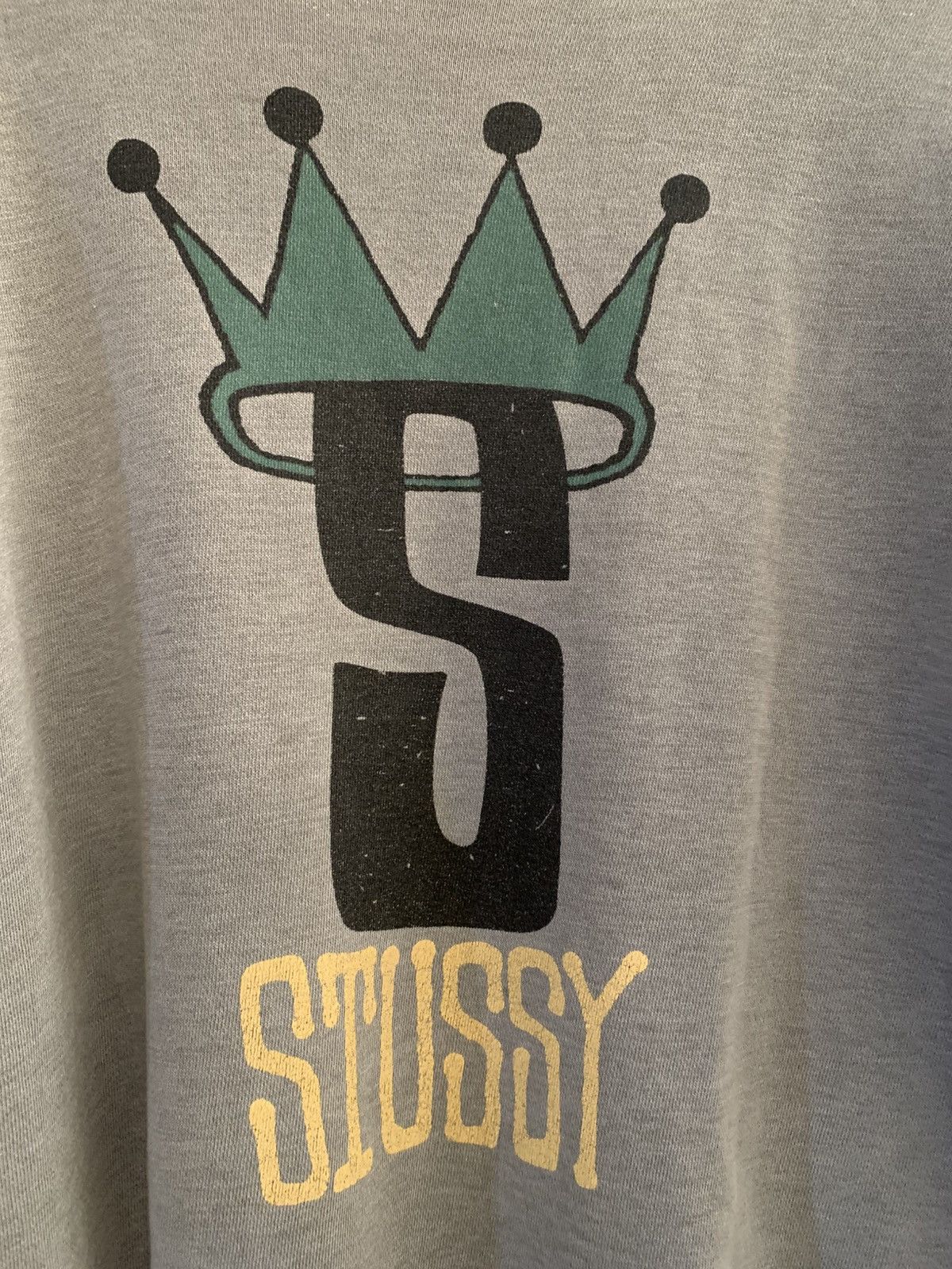Stussy × Vintage Stussy vintage 80's CROWN Size US XL / EU 56 / 4 - 3 Thumbnail