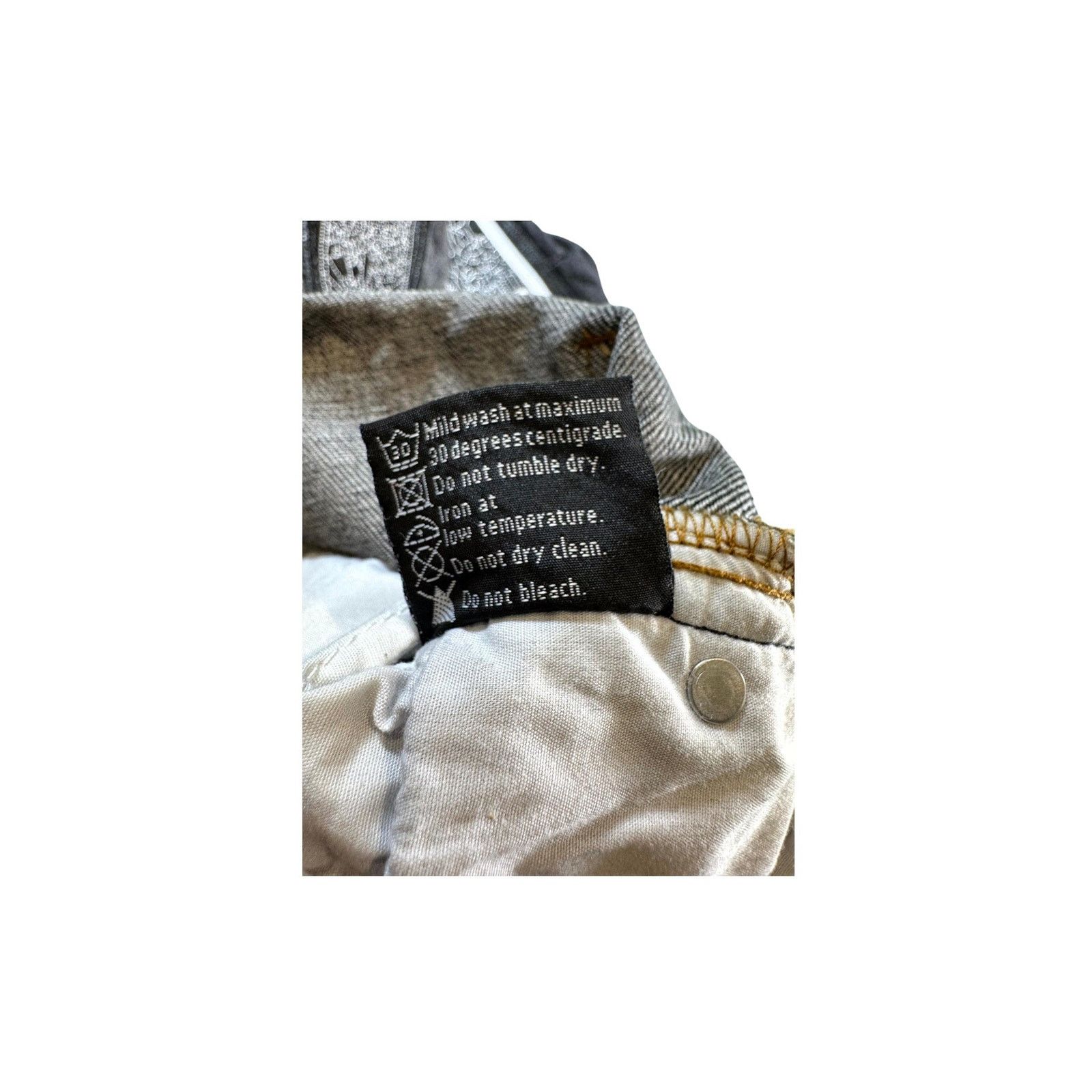 Who Decides War Who Decides War "Arch Patched" Black Wash Jeans Size US 36 / EU 52 - 3 Thumbnail