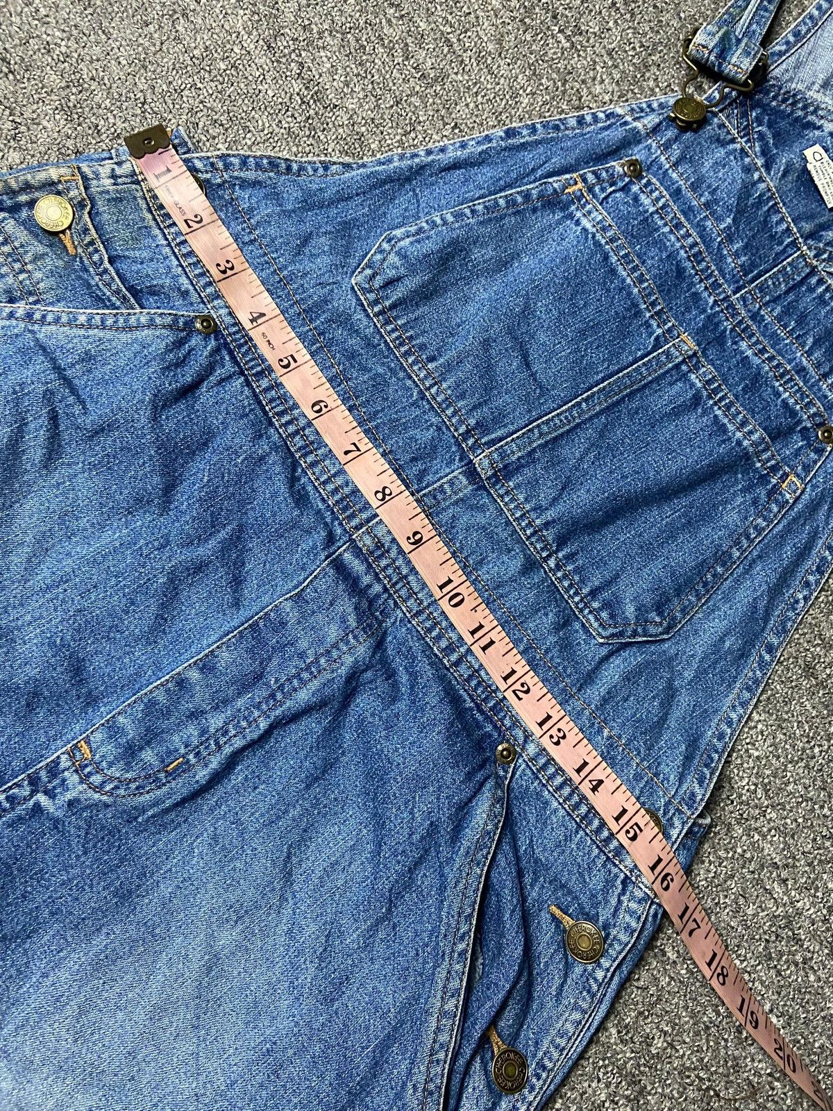 Cherokee Vintage CHEROKEE Denim Jeans Overalls (162) Size US 33 - 7 Thumbnail