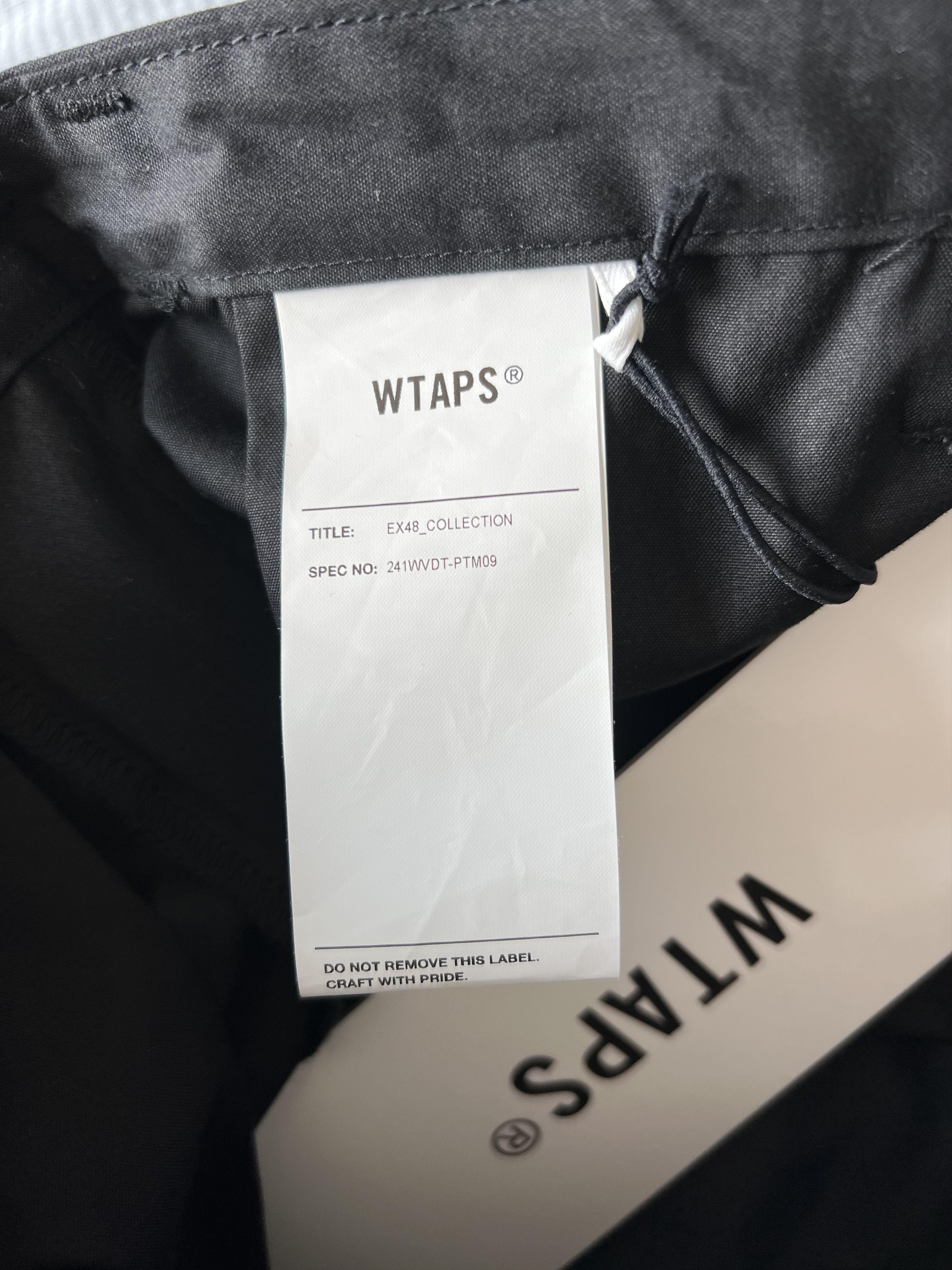 Wtaps WTAPS MILT0001 Cargo Pants in Black Size US 30 / EU 46 - 9 Thumbnail