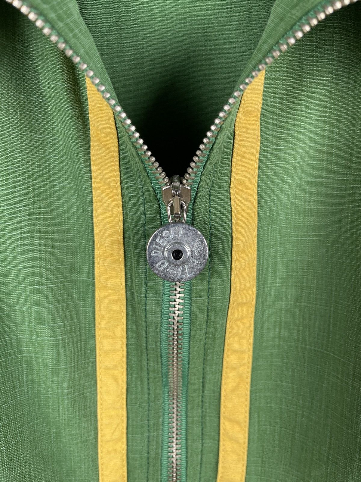Diesel Diesel vintage made in Italy green yellow bomber jacket Size US L / EU 52-54 / 3 - 11 Thumbnail