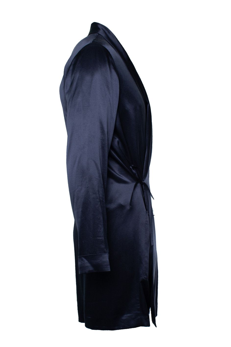 Saint Laurent Paris Saint Laurent, blue silk kimono 2022 Size US M / EU 48-50 / 2 - 4 Thumbnail