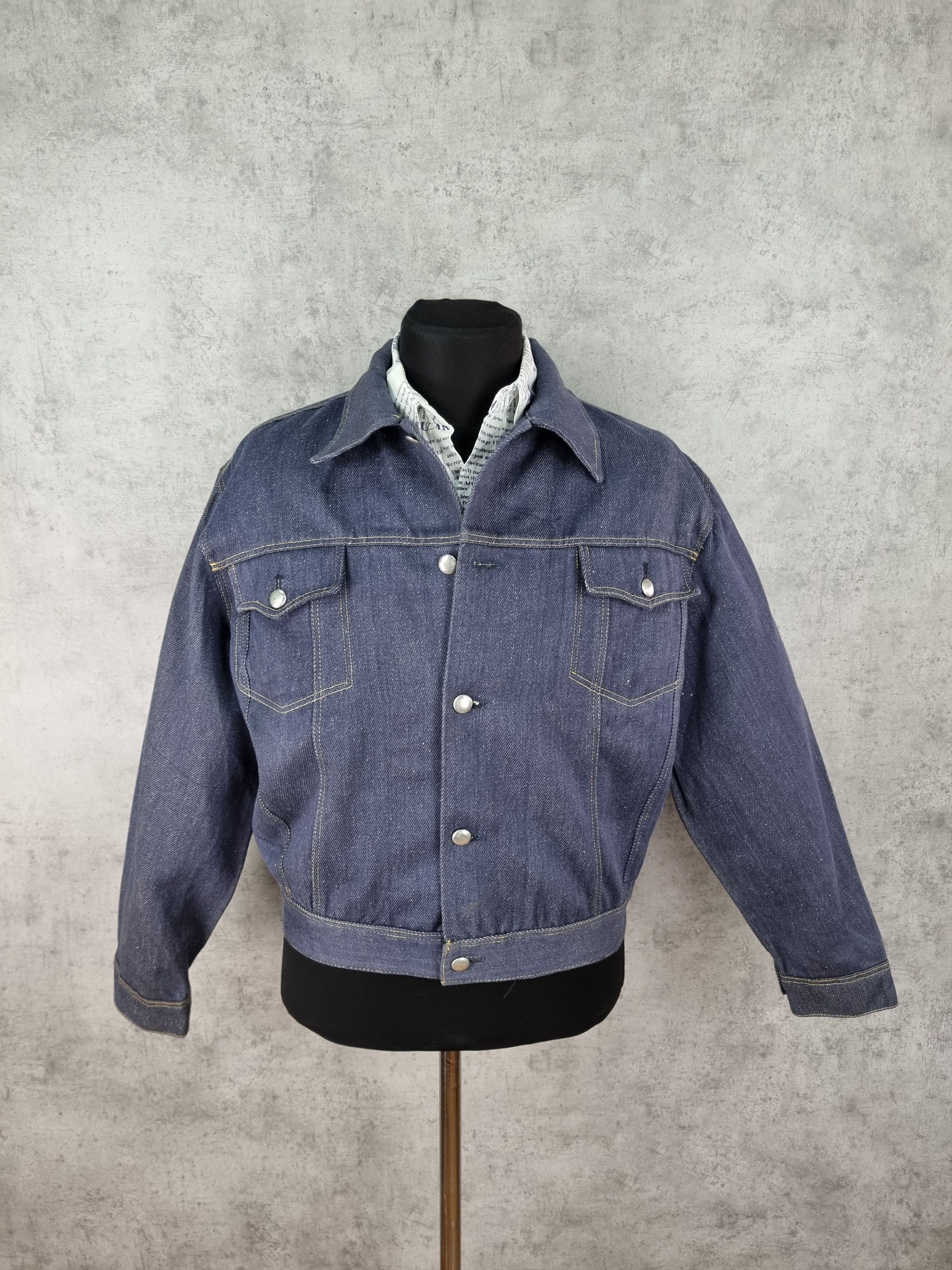Le Laboureur × Vintage Ozkn Presov Denim Czech Worker French Chore Light Jacket Size US L / EU 52-54 / 3 - 10 Thumbnail