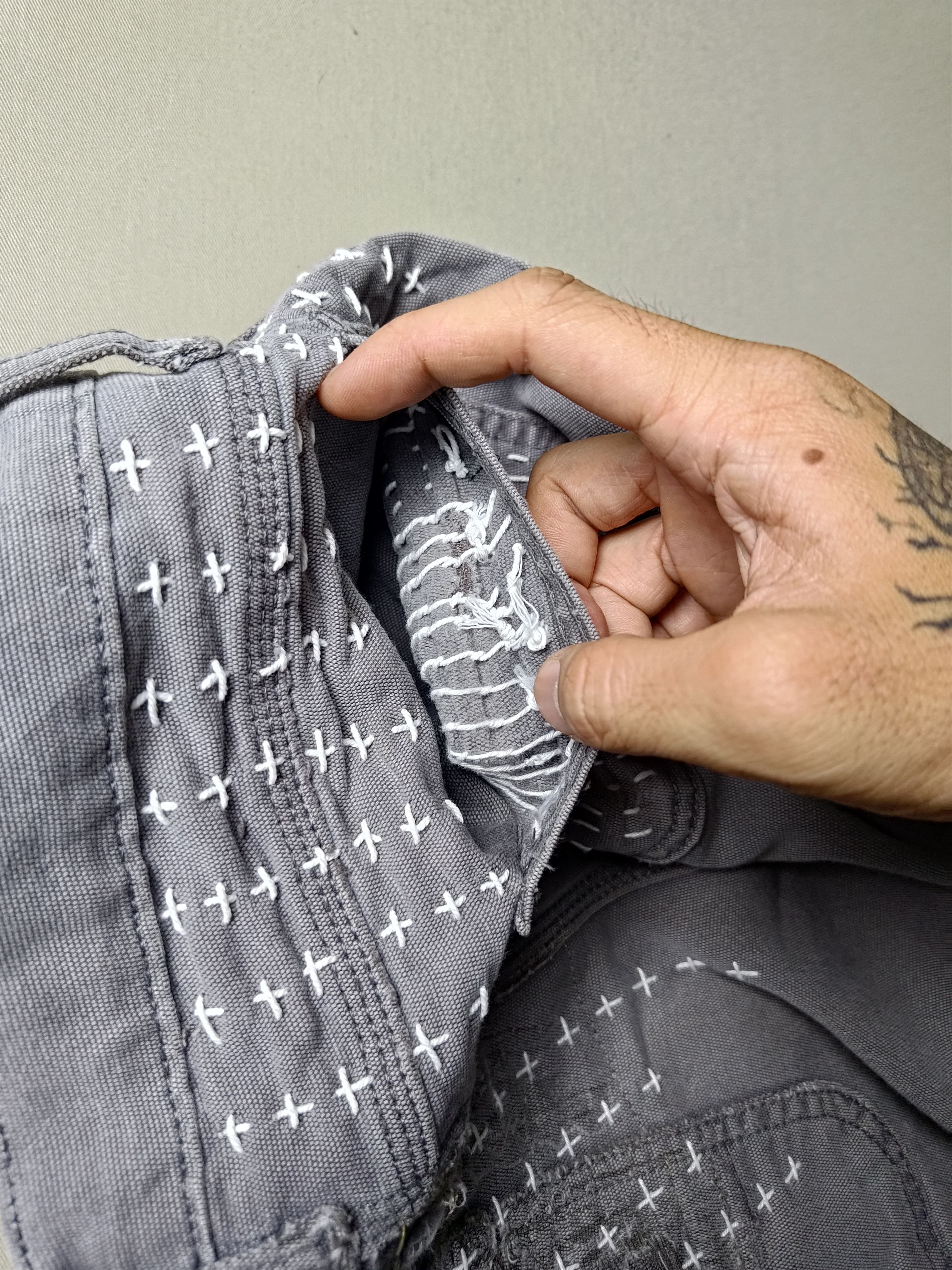 Dickies Sold Out - Dickies Carpenter - Boro Patchwork Size US 34 / EU 50 - 9 Thumbnail