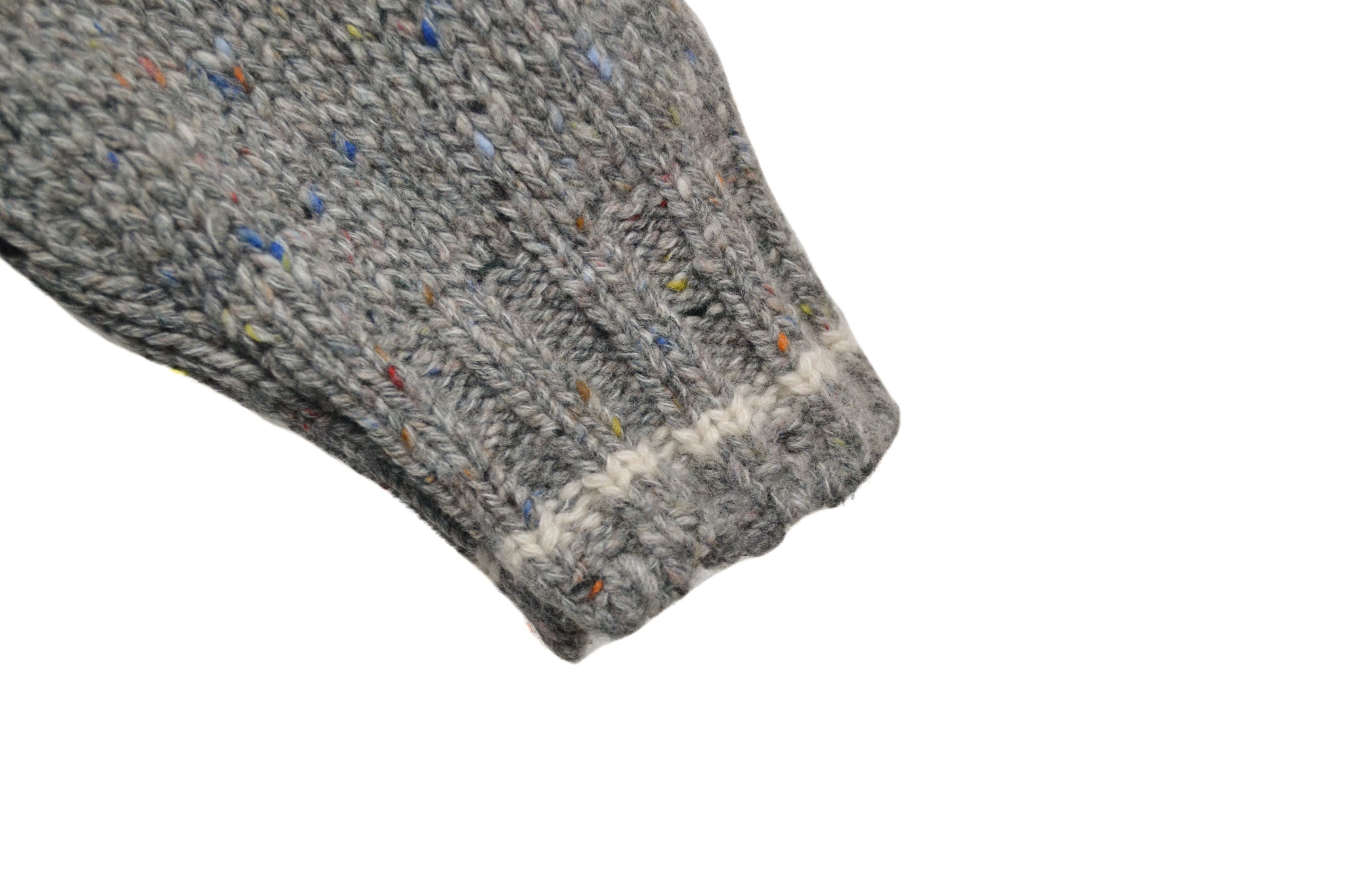 Gran Sasso Gran Sasso 100% Virgin Wool Men’s Gray Sweater Size US L / EU 52-54 / 3 - 3 Thumbnail