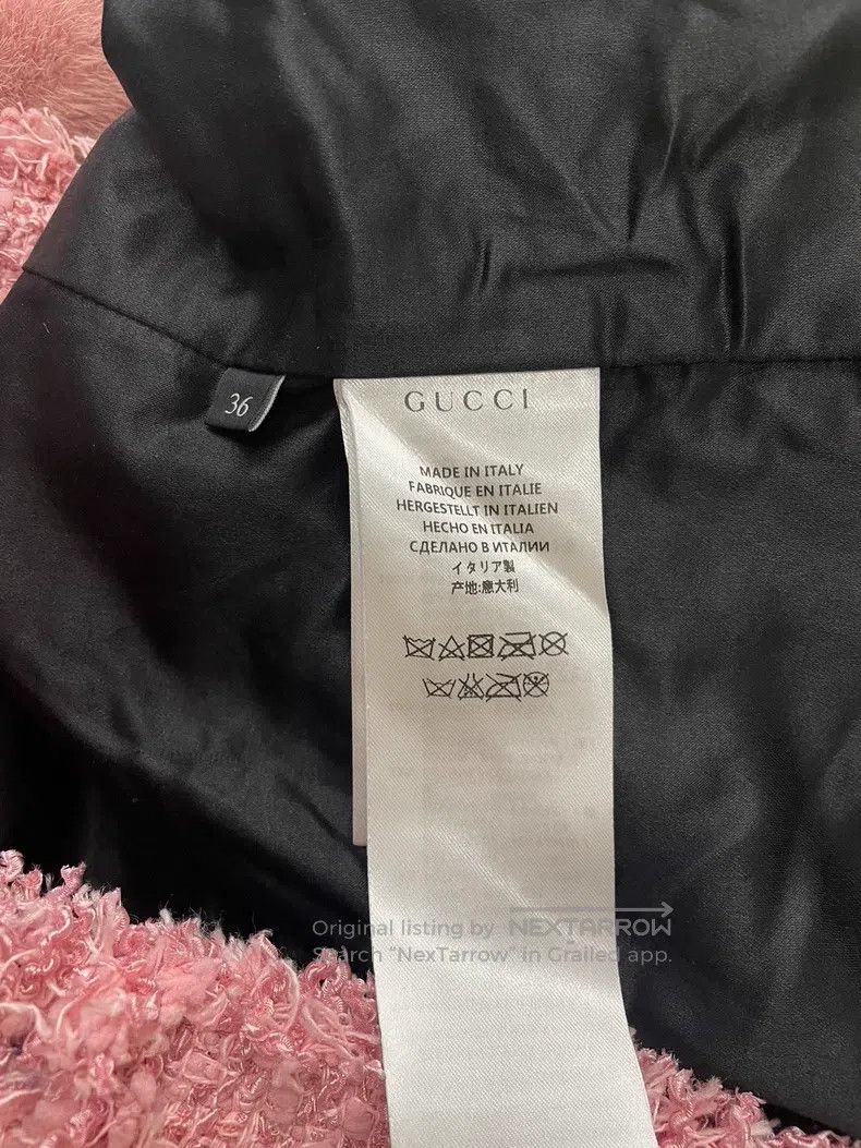 Gucci Gucci Pink tweed coat Size XS / US 0-2 / IT 36-38 - 6 Thumbnail