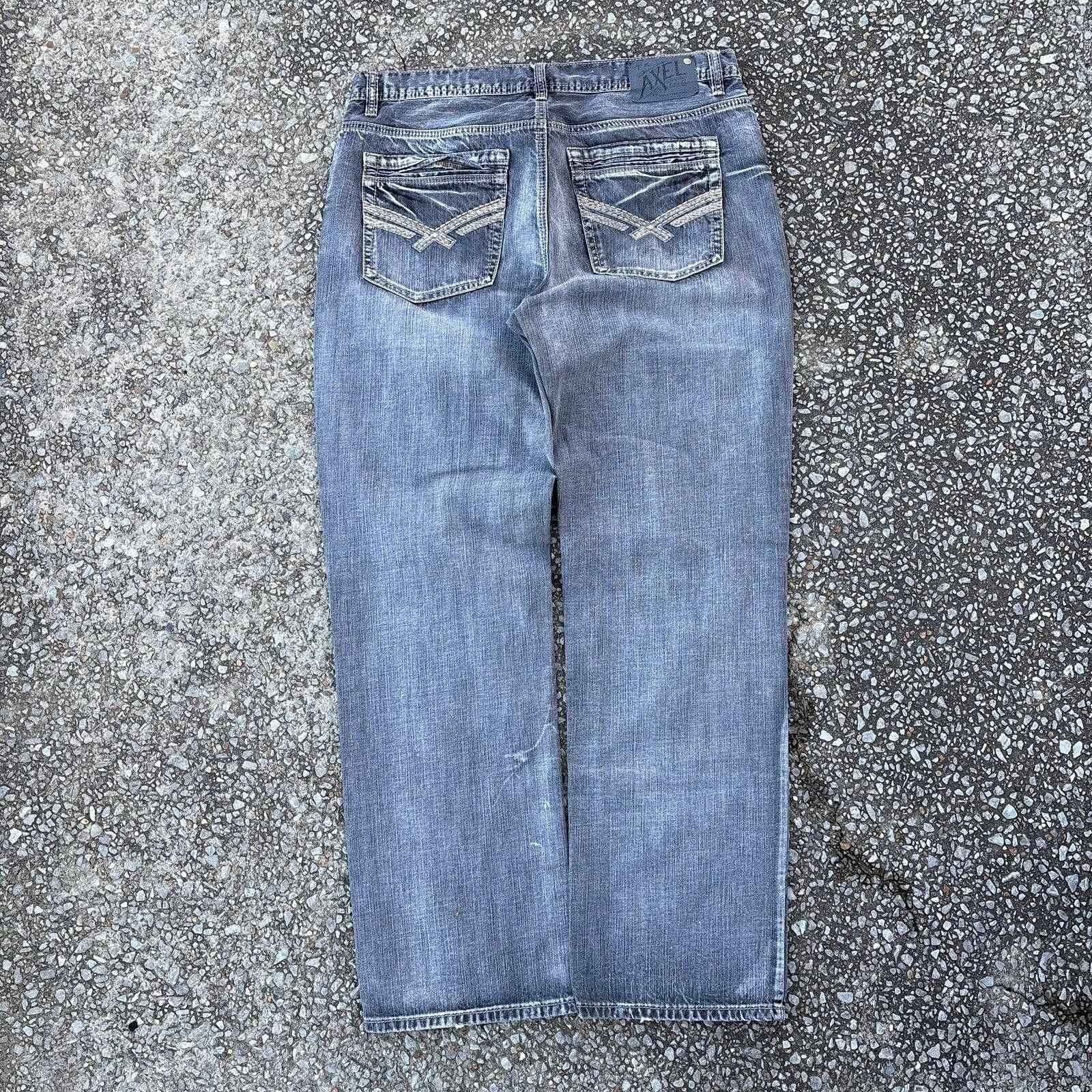 Southpole Y2K baggy black faded jeans Size US 36 / EU 52 - 8 Thumbnail