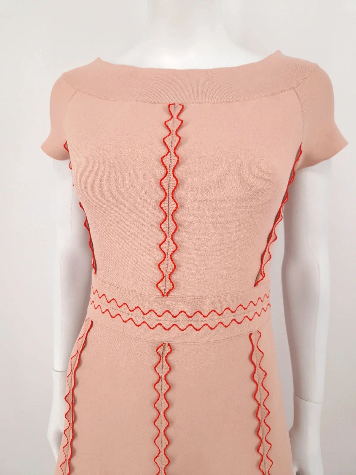 Alexander McQueen Alexander McQueen Off-Shoulder Embroidered Midi Dress Size M / US 6-8 / IT 42-44 - 3 Thumbnail