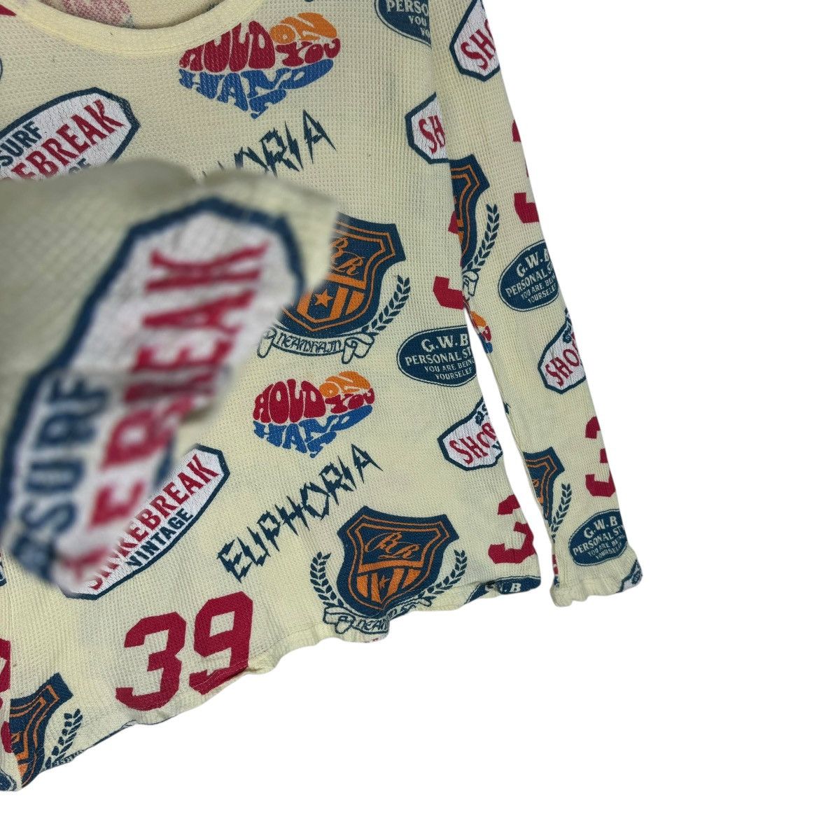 Dig Deep ☀️DIG DEEP OVER PRINT LONG SLEEVE LIKE HYSTERIC GLAMOUR Size M / US 6-8 / IT 42-44 - 5 Thumbnail