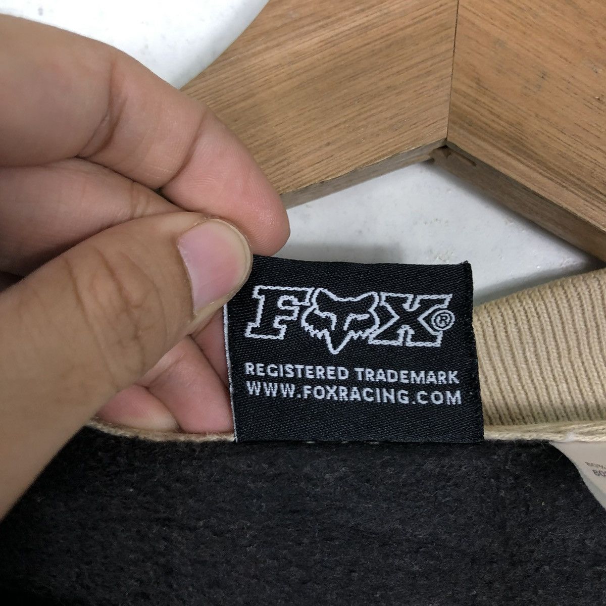 Japanese Brand 🔥Rich Brown - 90’s Bomber Jacket Fox Racing Big Logo Size US L / EU 52-54 / 3 - 16 Thumbnail