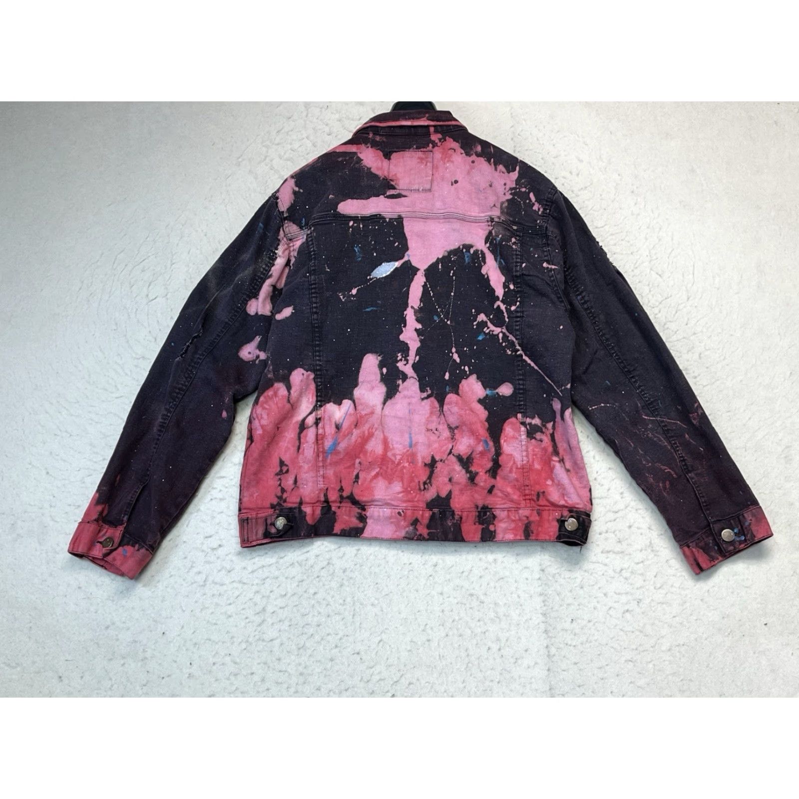 CO **Womens XL Burgundy Red Denim Jacket** User: **XL Women's Burgundy Red Denim Jacket** Size XL / US 12-14 / IT 48-50 - 2 Thumbnail