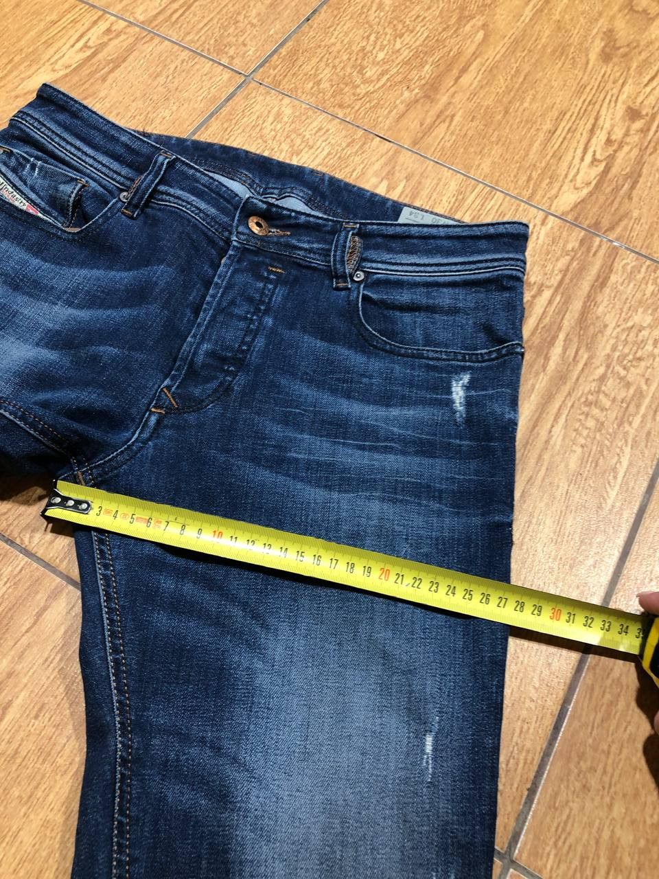 Diesel Diesel Sleenker Slim Skinny Stretch Men's Dark Blue Jeans Size US 30 / EU 46 - 17 Thumbnail