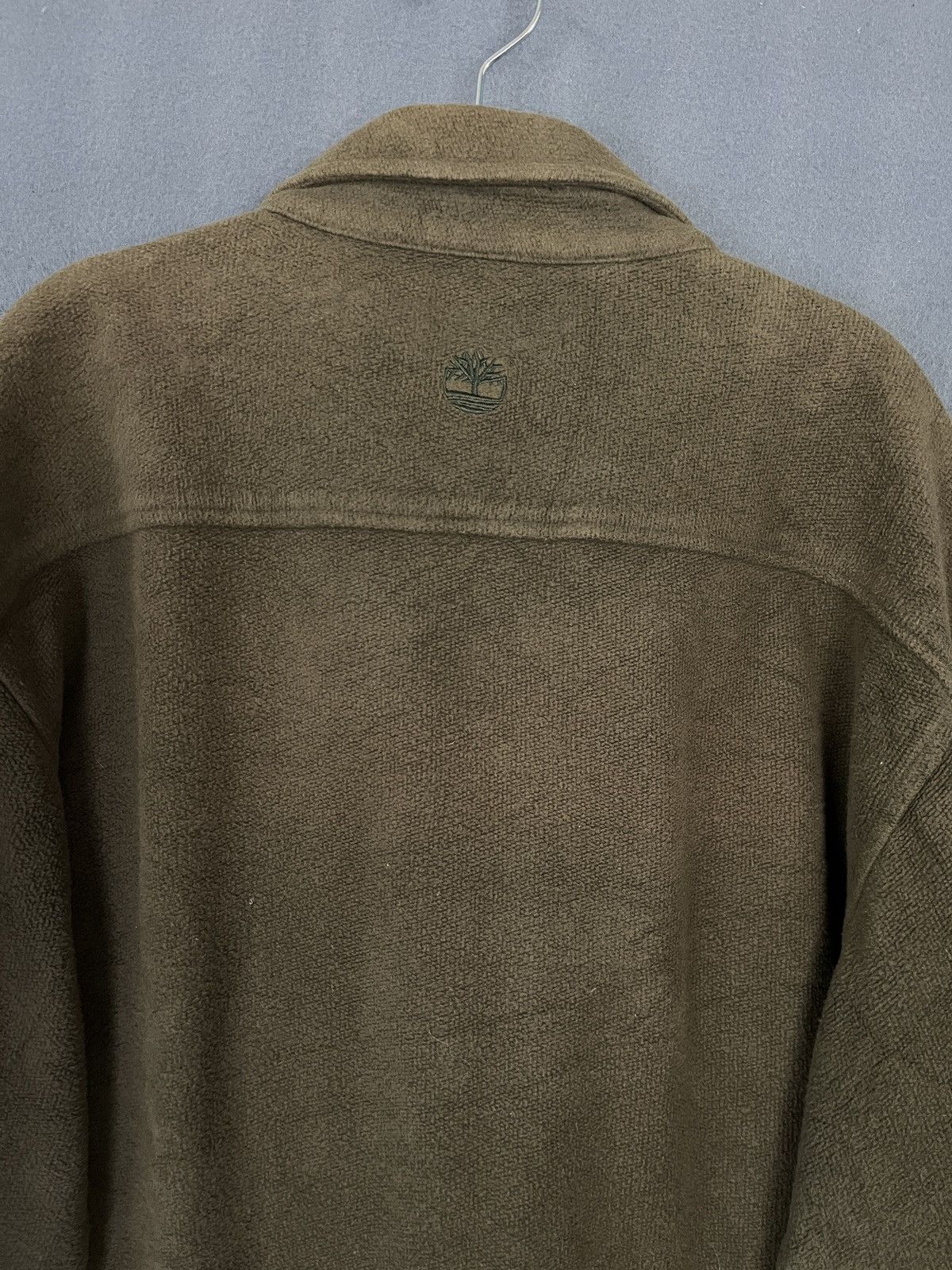 Timberland × Vintage Vintage 90s Fall 1998 Timberland Button Down Baggy Overshirt Size US M / EU 48-50 / 2 - 6 Thumbnail