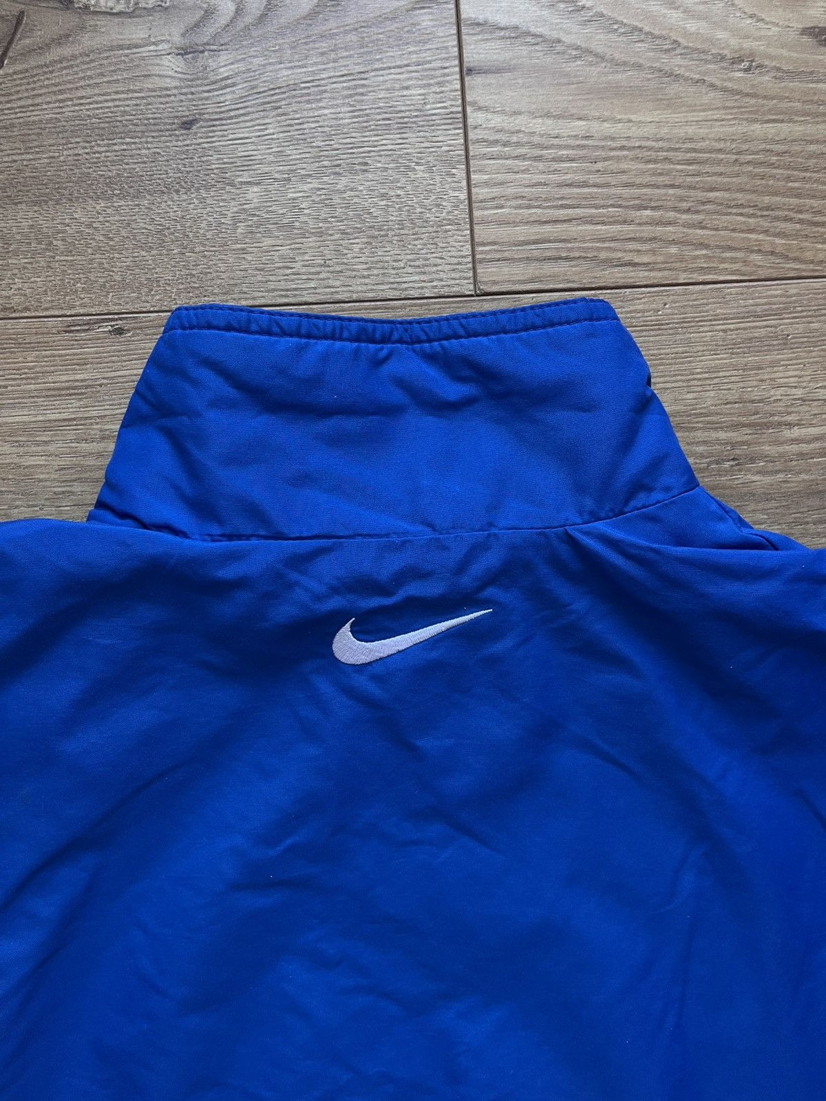 Nike 90’s NIKE TEAM RETRO SWOOSH LOGO Y2K VINTAGE TRACK JACKET Size US L / EU 52-54 / 3 - 6 Thumbnail