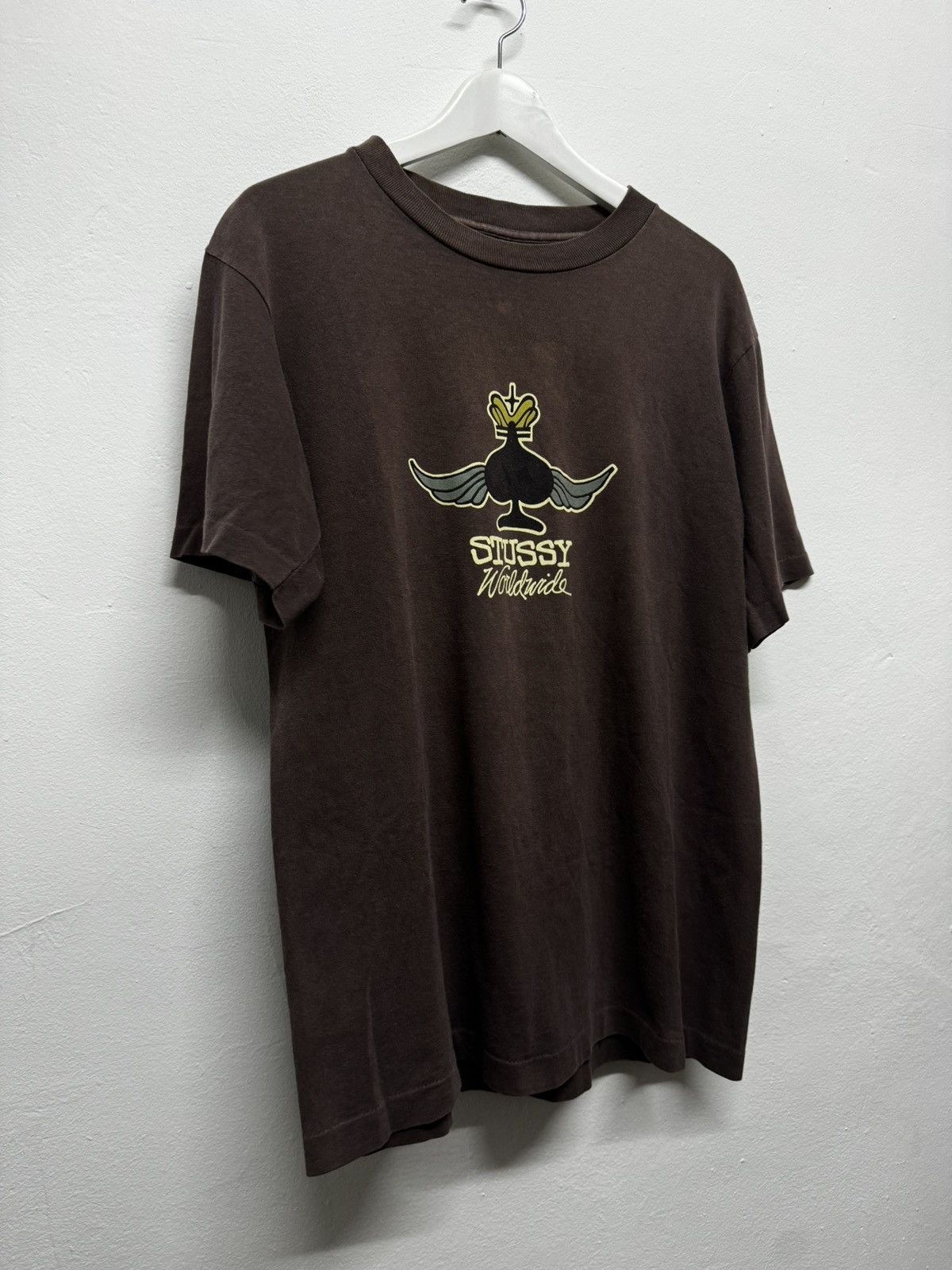 Vintage Vintage 80s Stussy Worldwide Spade ♠️ Size US M / EU 48-50 / 2 - 6 Thumbnail