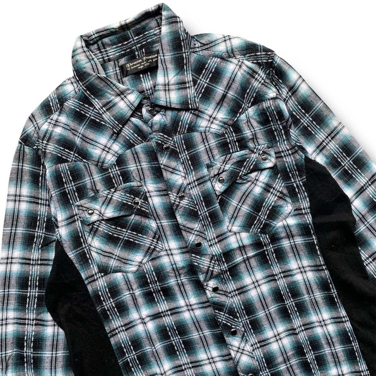 Japanese Brand 🔥Y2k Thruxton Punk shirt ifsixwasnine style street Size US M / EU 48-50 / 2 - 4 Thumbnail
