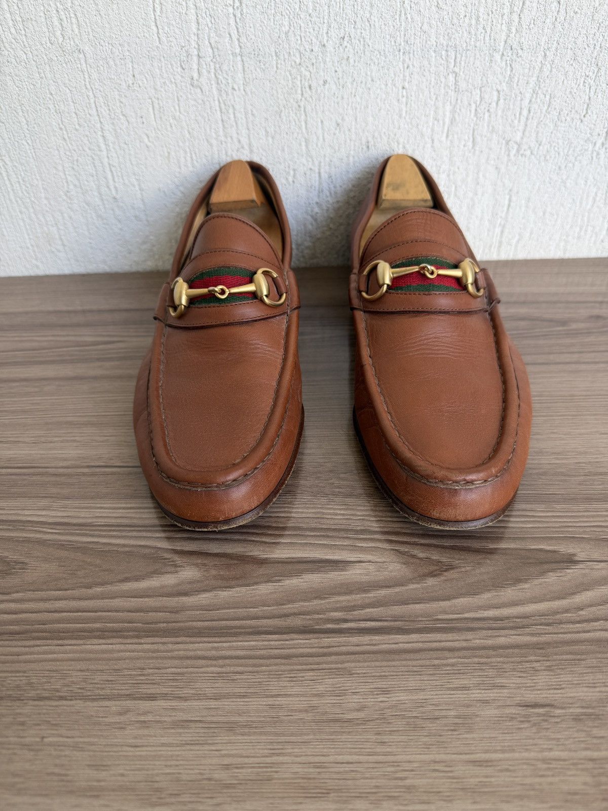 Gucci 1953 web horsebit loafers by tom Ford Size US 11.5 / EU 44-45 - 4 Thumbnail