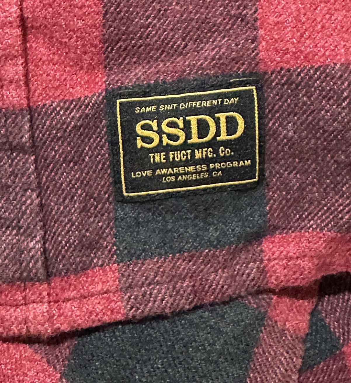 FUCT SSDD X FUCT FLANNEL SHIRT Size US S / EU 44-46 / 1 - 4 Thumbnail