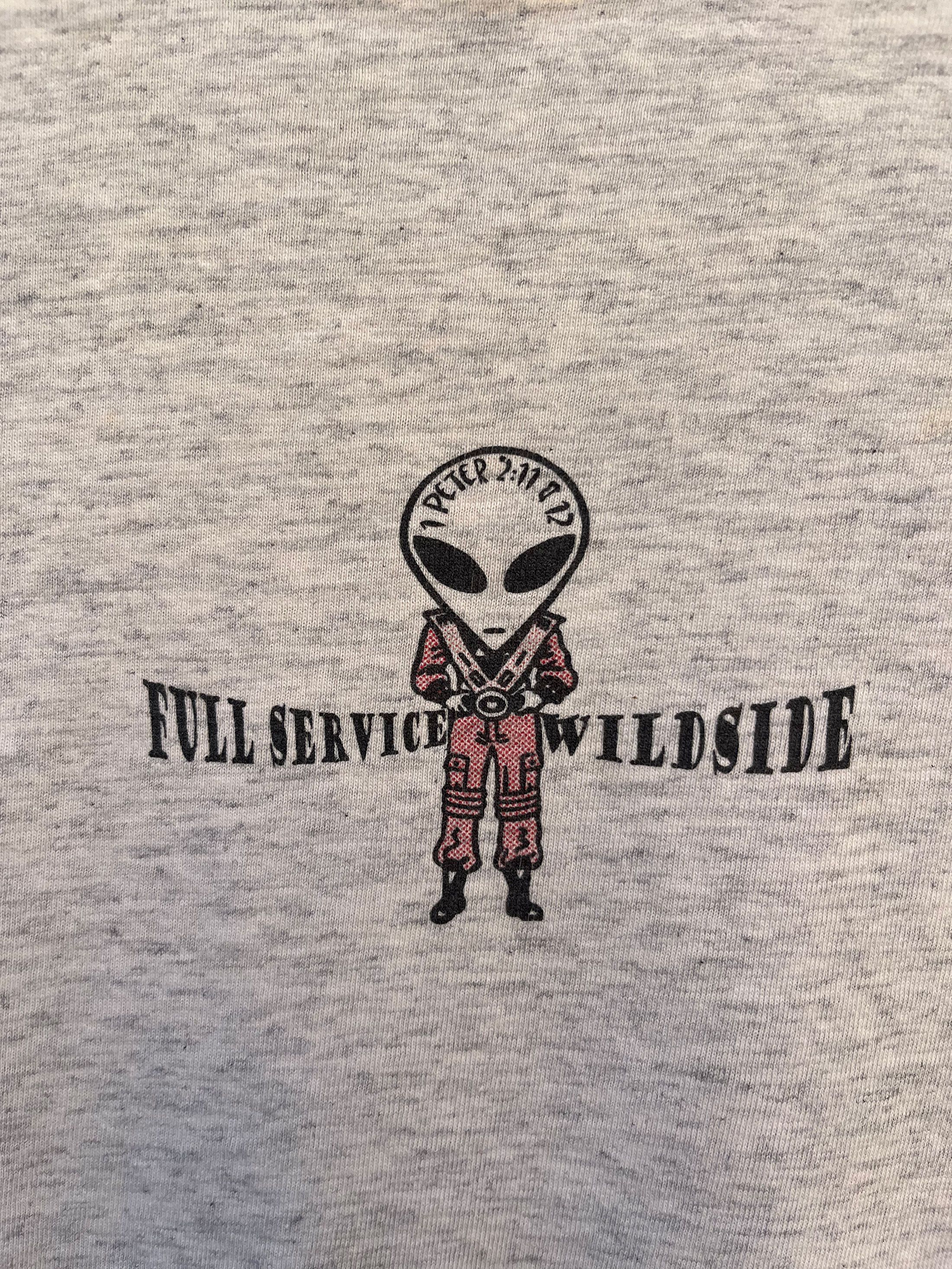 Arts & Science × Sci-Fi Fantasy Vintage Alien Nation 80s 90s Oneita Made in Usa Size US L / EU 52-54 / 3 - 3 Thumbnail