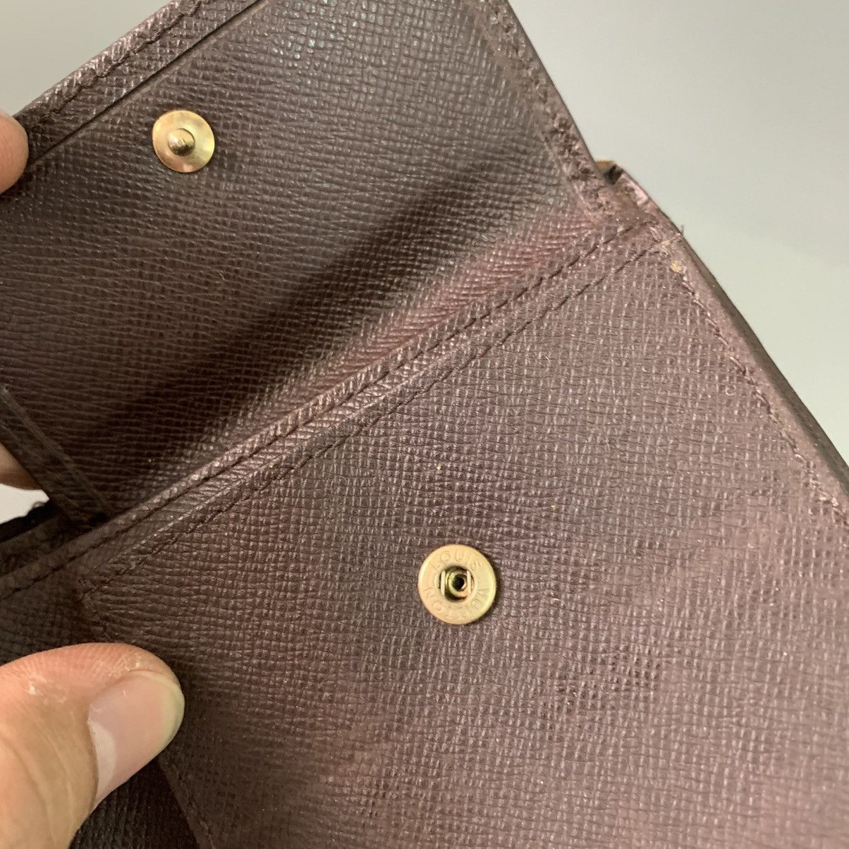 Louis Vuitton Louis Vuitton Damier Ebene Wallet Size ONE SIZE - 15 Thumbnail