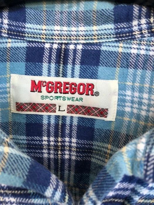 McGregor Vintage Mcgregor Checked Plaid Tartan Flannel Shirt 👕 Size US L / EU 52-54 / 3 - 4 Thumbnail
