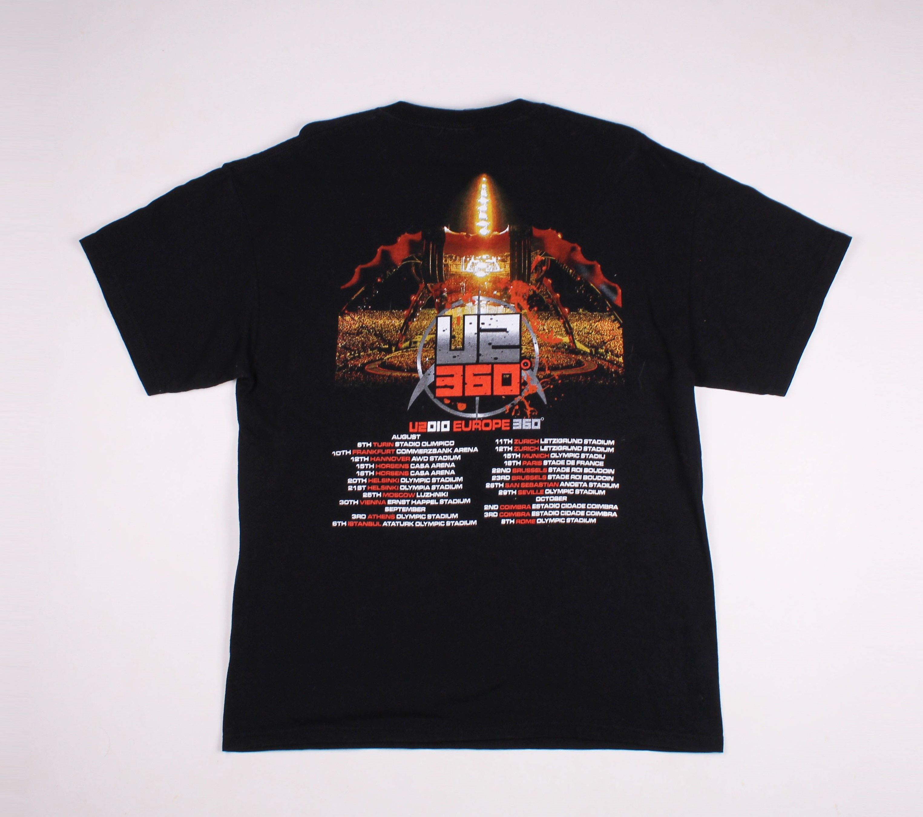 Band Tees Vintage U2 360 Tour Short Sleeve Tee T-shirt Size US L / EU 52-54 / 3 - 7 Thumbnail