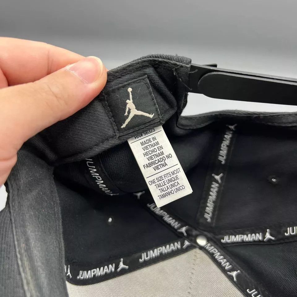 Jordan Brand Air Jordan Hat Men Black Faded Jumpman Snap Back Cap Size ONE SIZE - 6 Thumbnail