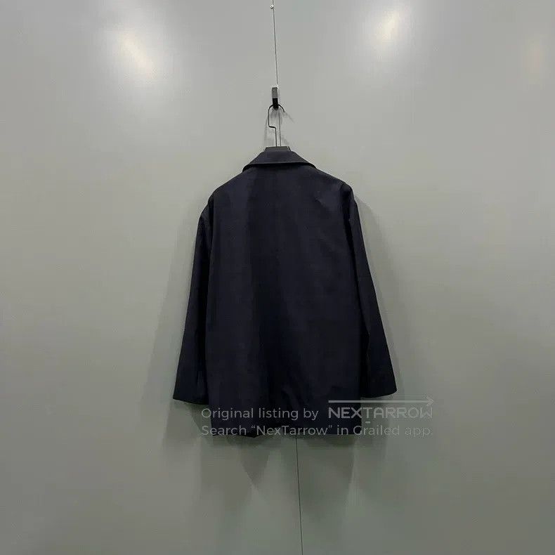 Balenciaga Balenciaga Navy Blue Subtle Pattern Casual Suit Size US M / EU 48-50 / 2 - 2 Thumbnail