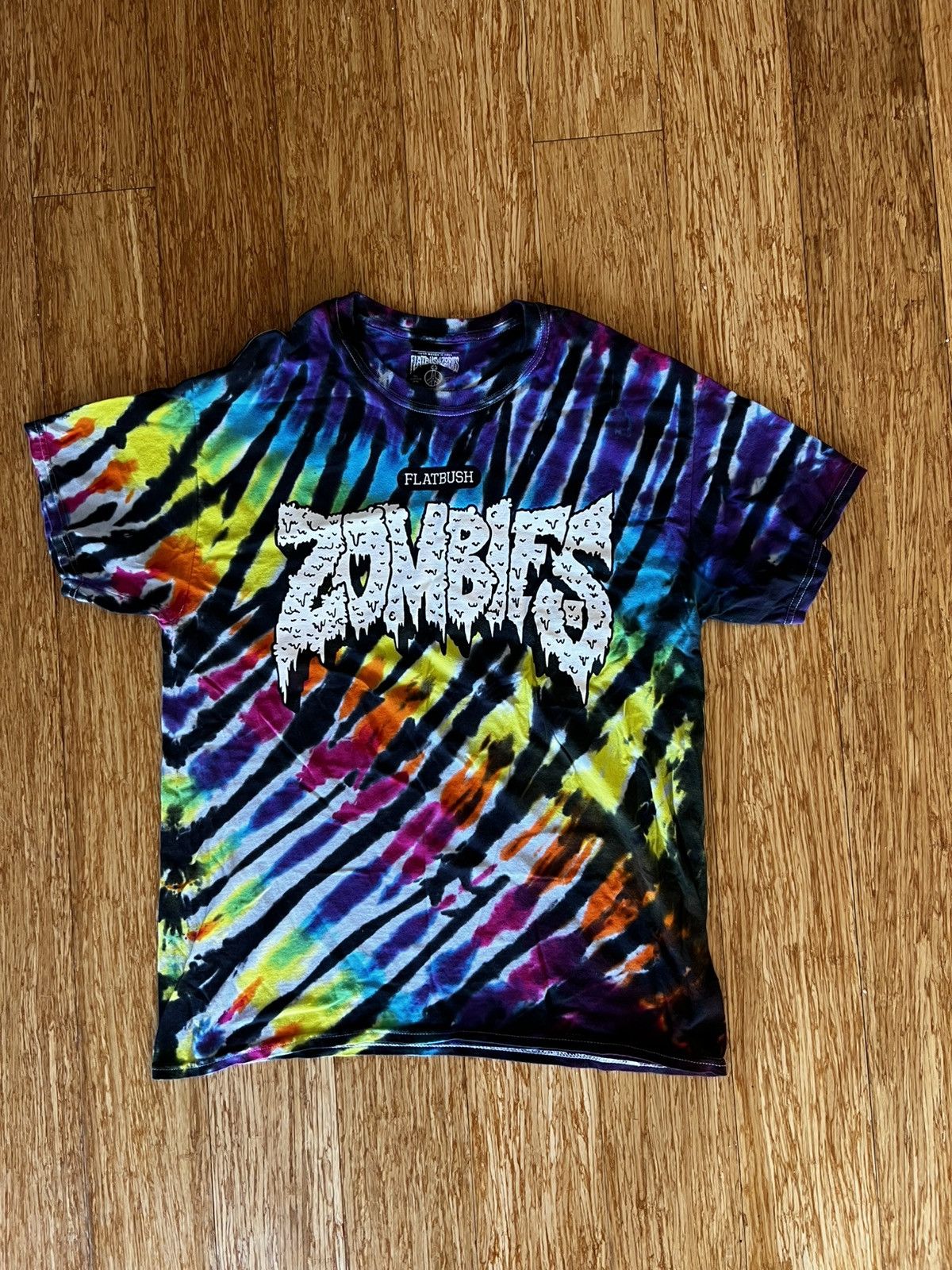 Flatbush Zombies Flatbush Zombies Vacation in Hell Tie Dye Tshirt Size US M / EU 48-50 / 2 - 4 Thumbnail