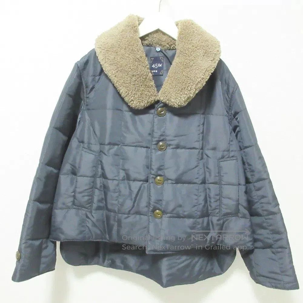 Other Reversible Removable Collar Navy Jacket. Size US L / EU 52-54 / 3 - 1 Thumbnail