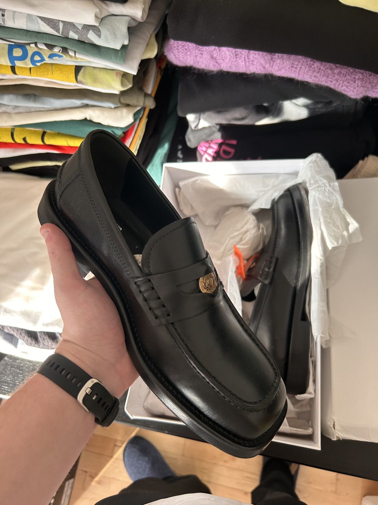 Moschino Moschino “Berlin” Loafers Size US 8 / EU 41 - 1 Thumbnail
