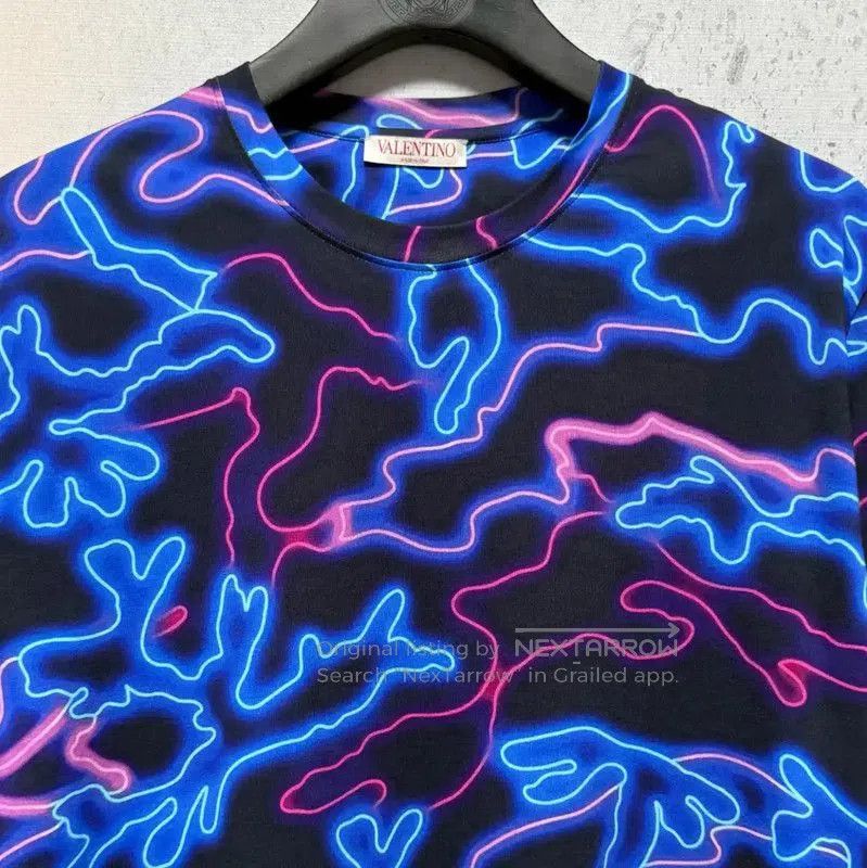 Valentino Valentino Colorful Cotton Men's T-Shirt XL . Size US XL / EU 56 / 4 - 4 Thumbnail