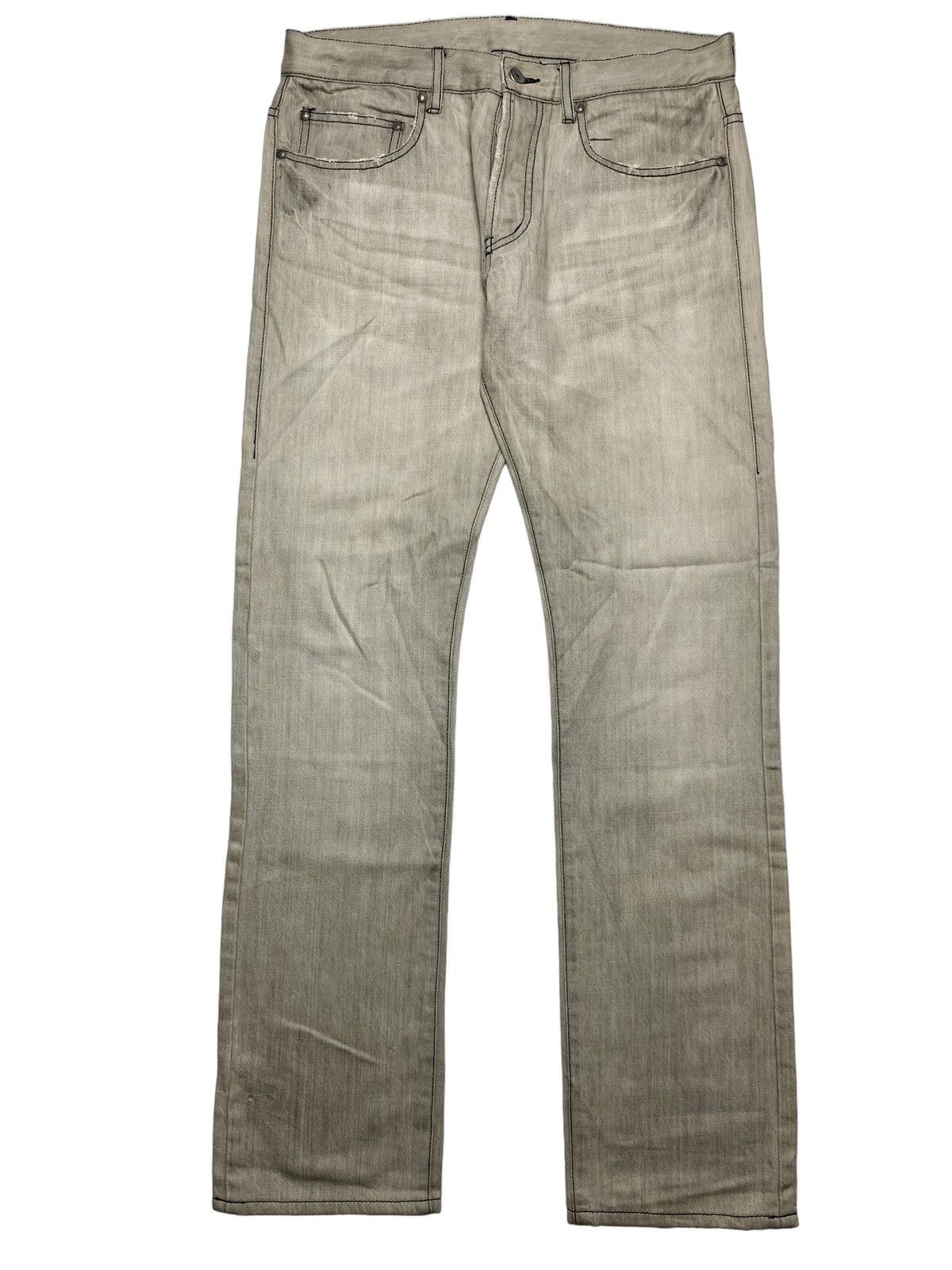 image of Davit Meursault Japan x If Six Was Nine 2000S Davit Meursault - Overwashed Denim Pants in Grey (Siz