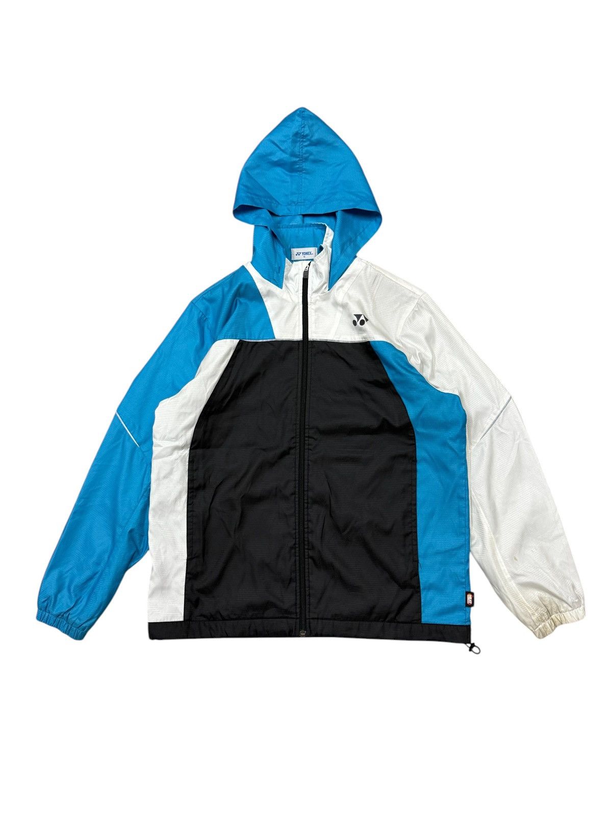 Japanese Brand Vintage 90s Yonex Double Breasted Windbreaker Jacket Hoodie Size US M / EU 48-50 / 2 - 1 Thumbnail
